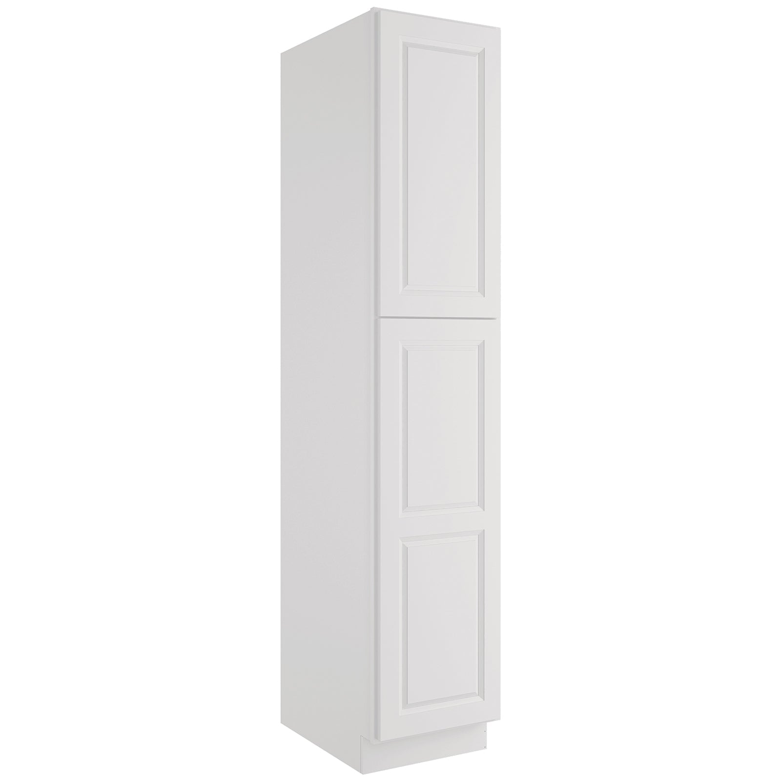 24"D*18"W*84"H Birch Solid Wood Pantry Tall Storage Cabinet U188424