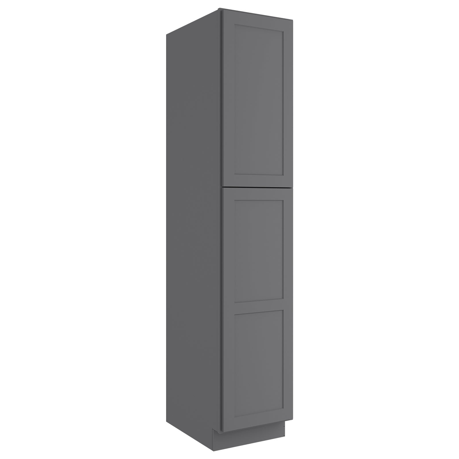 24"D*18"W*90"H Birch Solid Wood Pantry Tall Storage Cabinet U189024