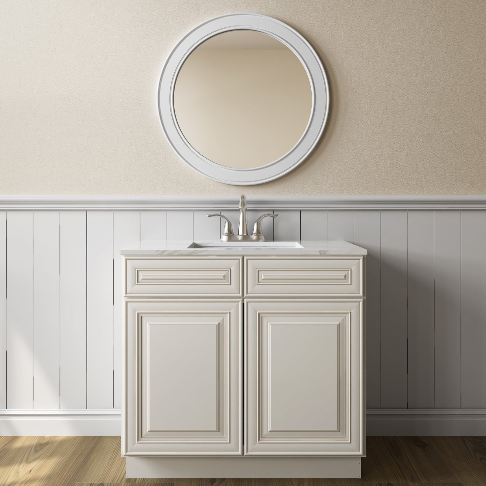 21"D X 36"W X 34-1/2"H Bath Vanity Cabinet without Top VS36