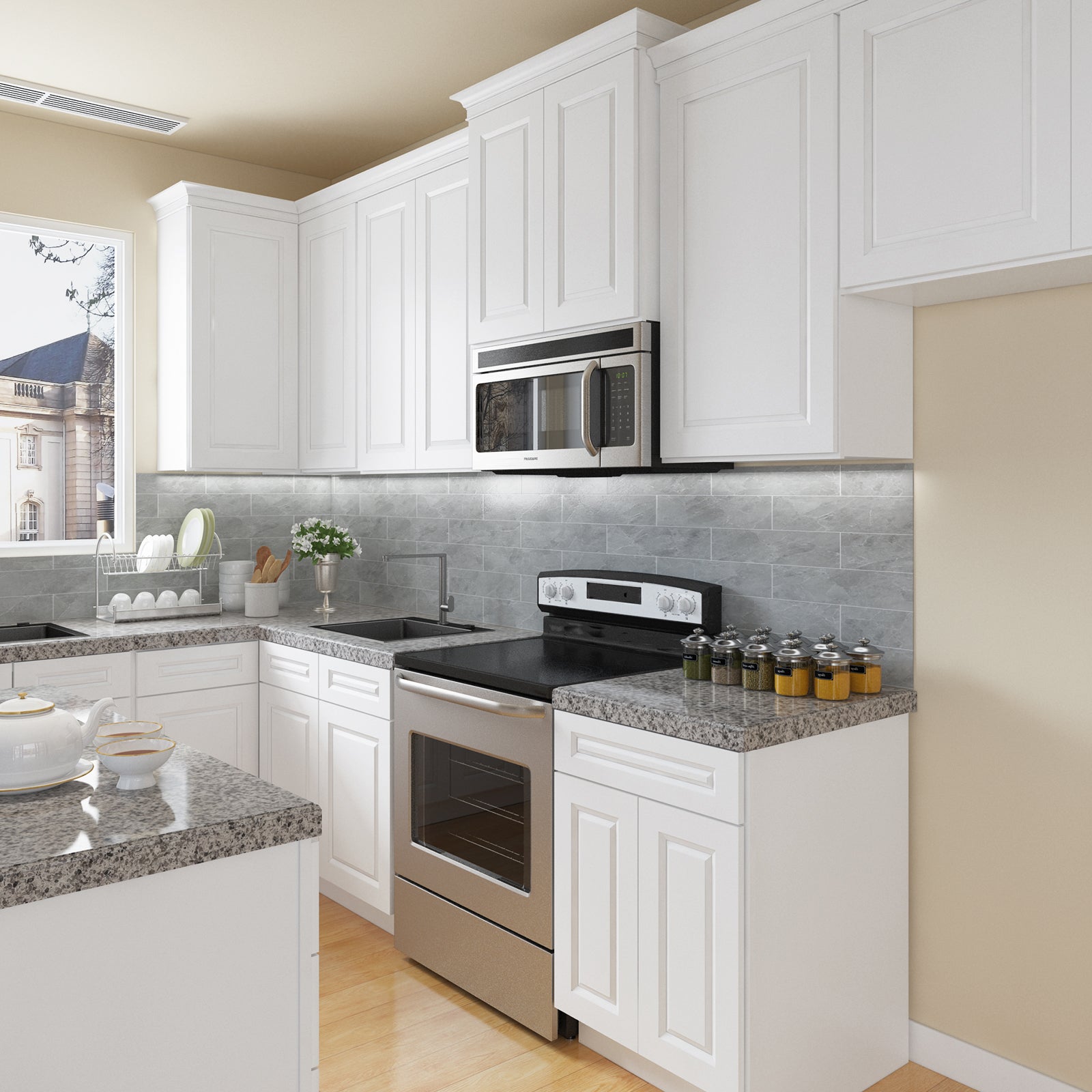 21"D X 36"W X 34-1/2"H Bath Vanity Cabinet without Top VS36