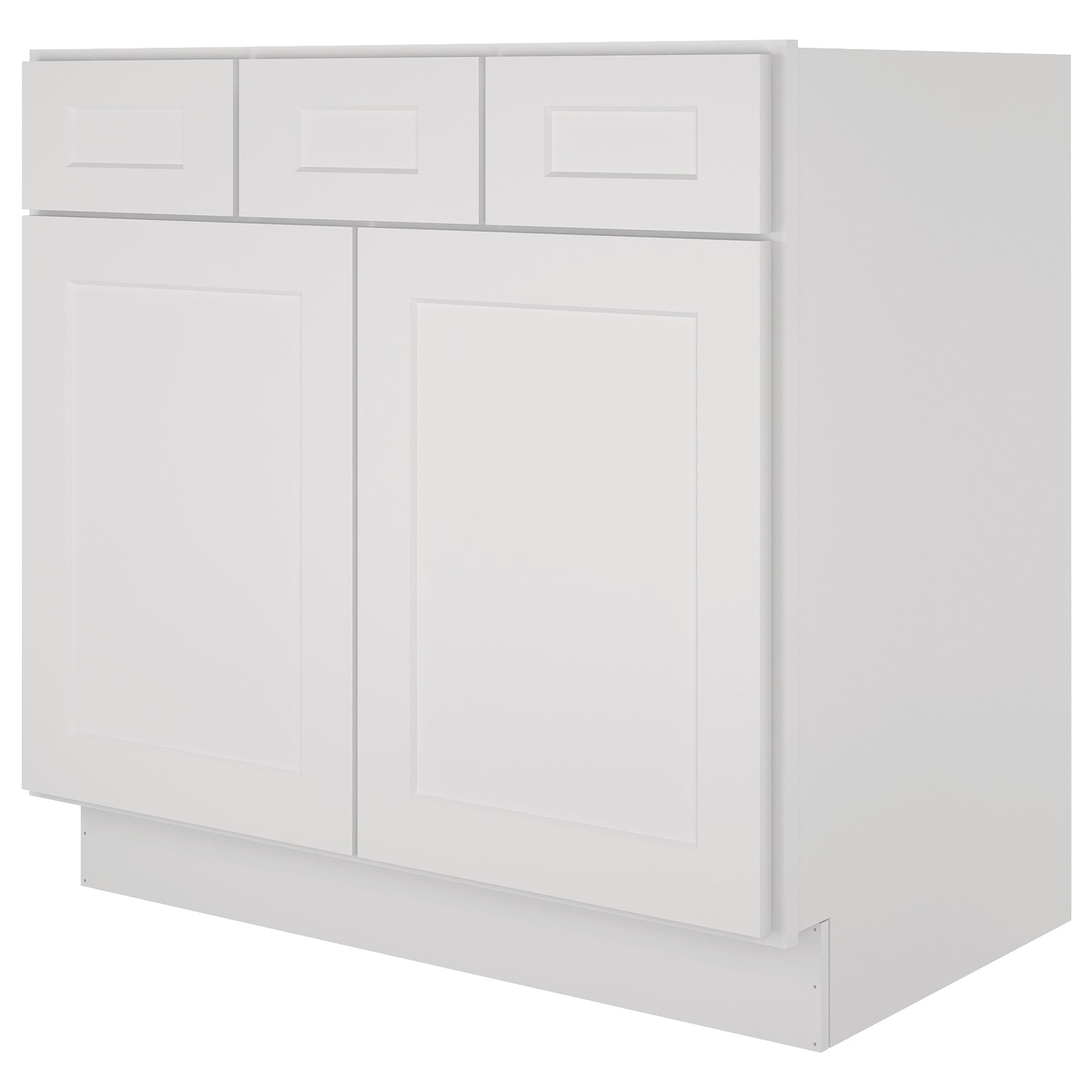 21"D Birch Solid Wood X 36"W X 34-1/2"H Vanity Sink Drawer Cabinet Wthout Top  VSD36