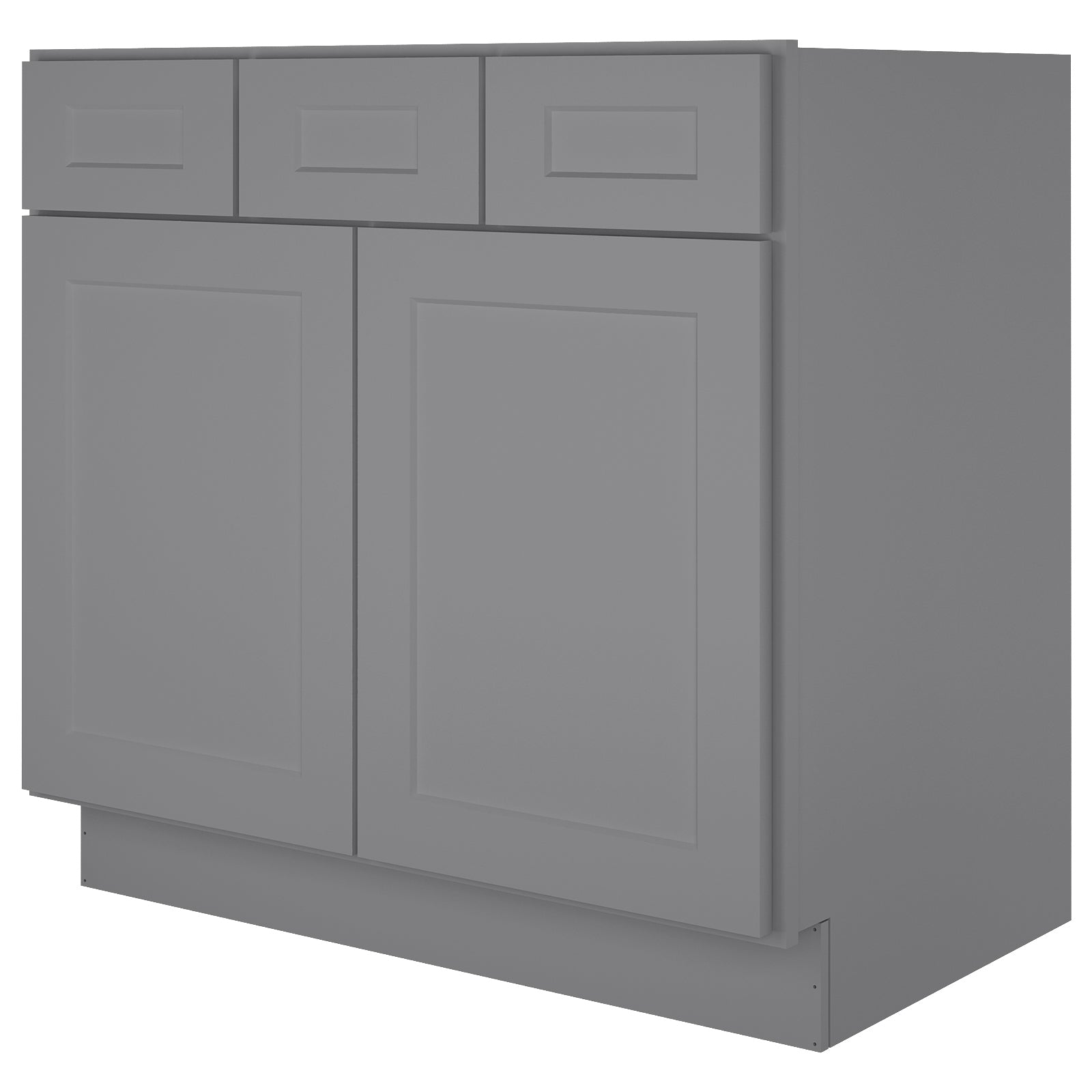 21"D Birch Solid Wood X 36"W X 34-1/2"H Vanity Sink Drawer Cabinet Wthout Top  VSD36