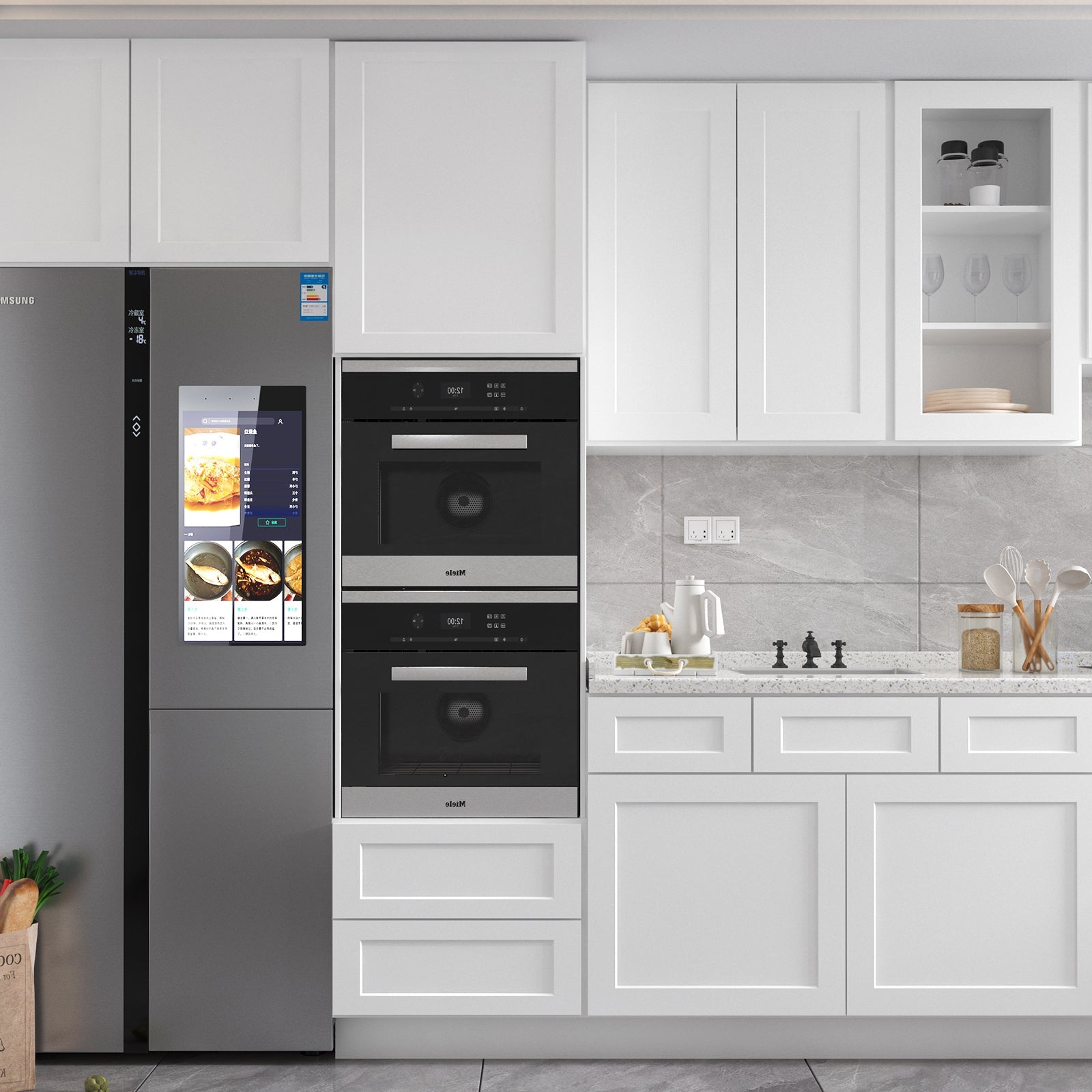 21"D Birch Solid Wood X 36"W X 34-1/2"H Vanity Sink Drawer Cabinet Wthout Top  VSD36