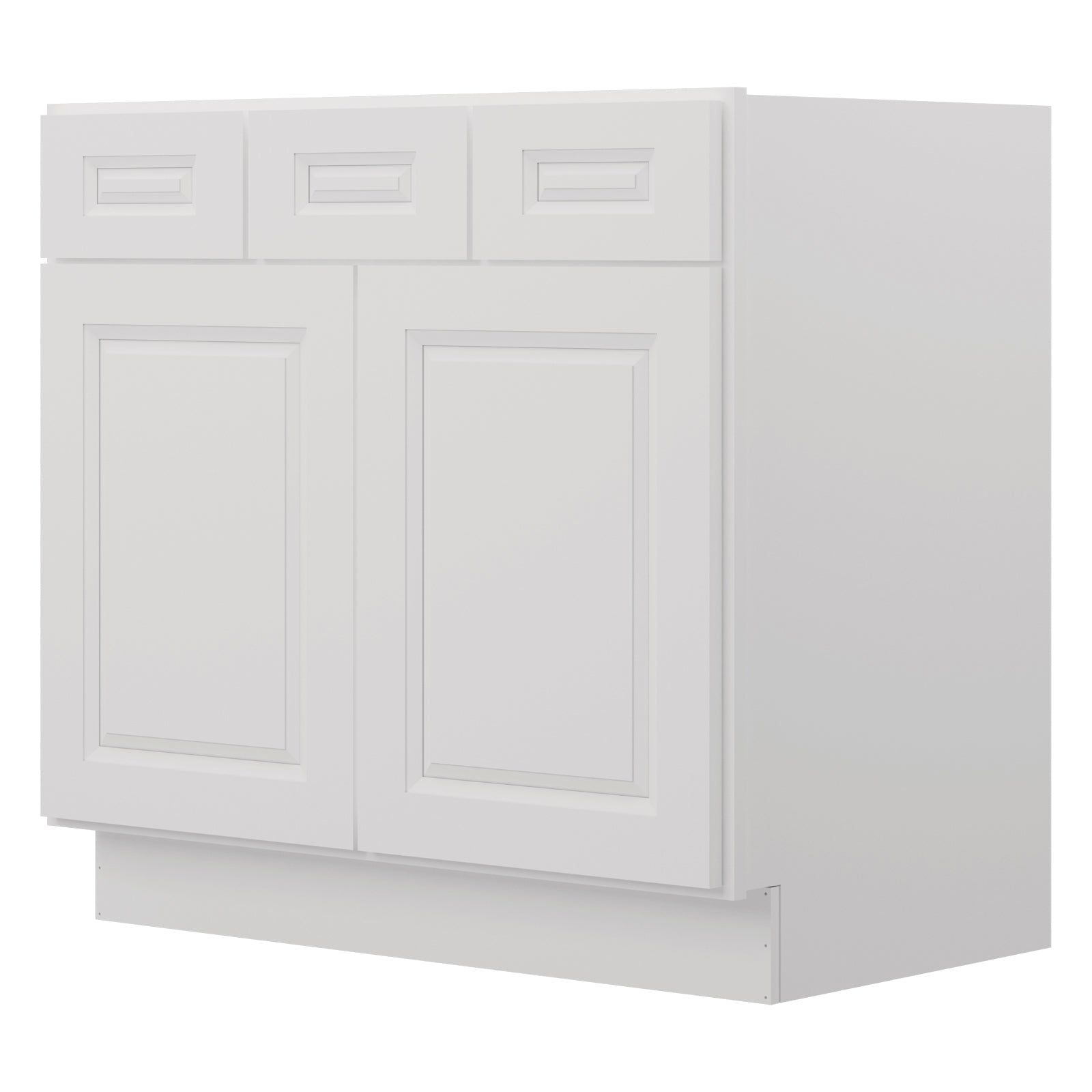 21"D Birch Solid Wood X 36"W X 34-1/2"H Vanity Sink Drawer Cabinet Wthout Top  VSD36