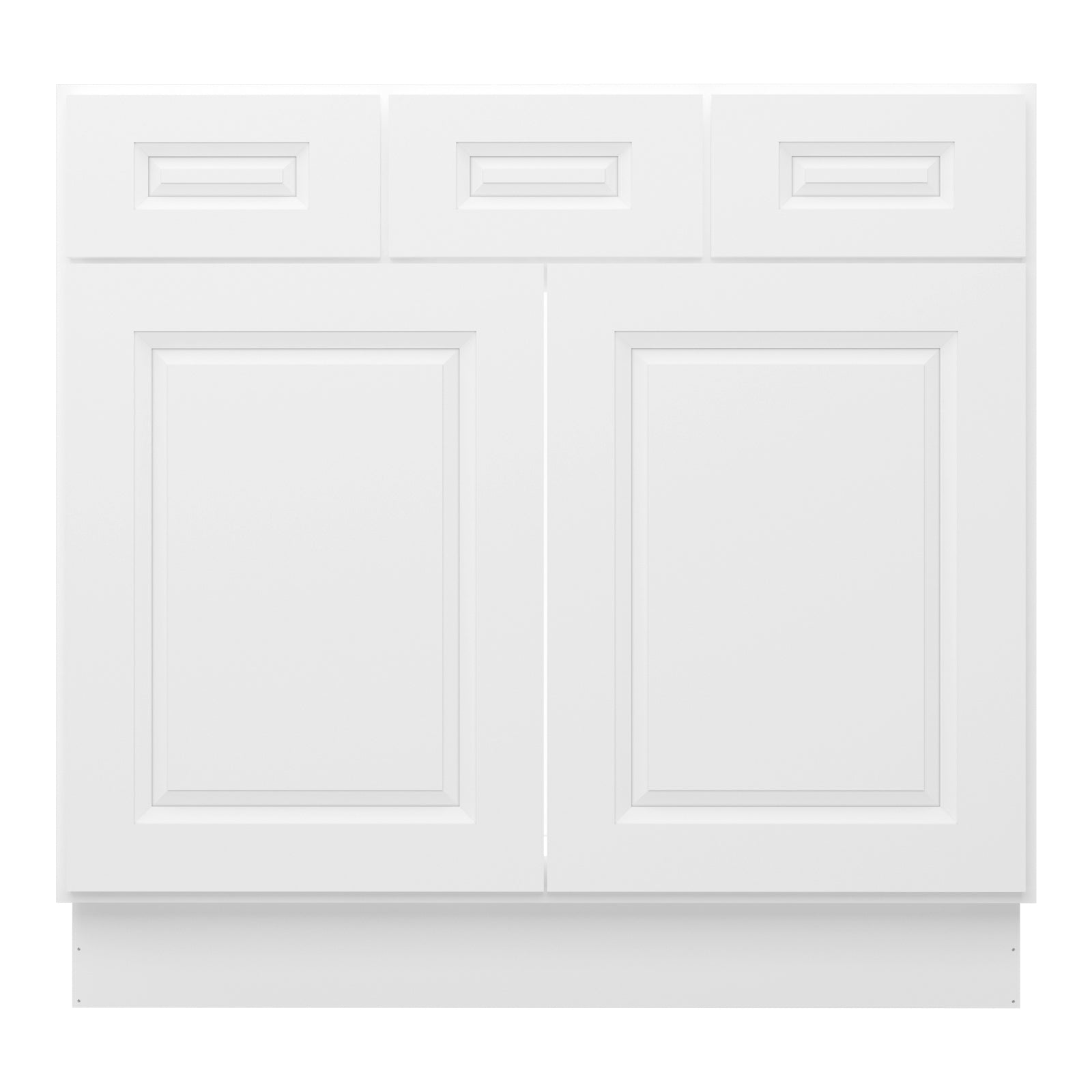 21"D Birch Solid Wood X 36"W X 34-1/2"H Vanity Sink Drawer Cabinet Wthout Top  VSD36