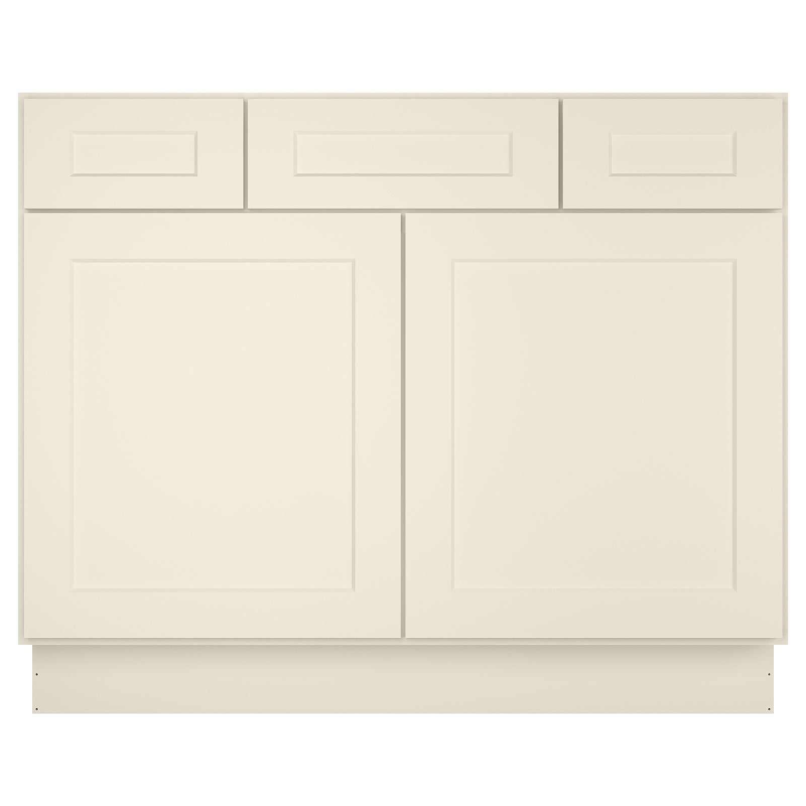 42"W Birch Solid Wood X 21"D X 34-1/2"H Vanity Sink Drawer Cabinet Wthout Top VSD42