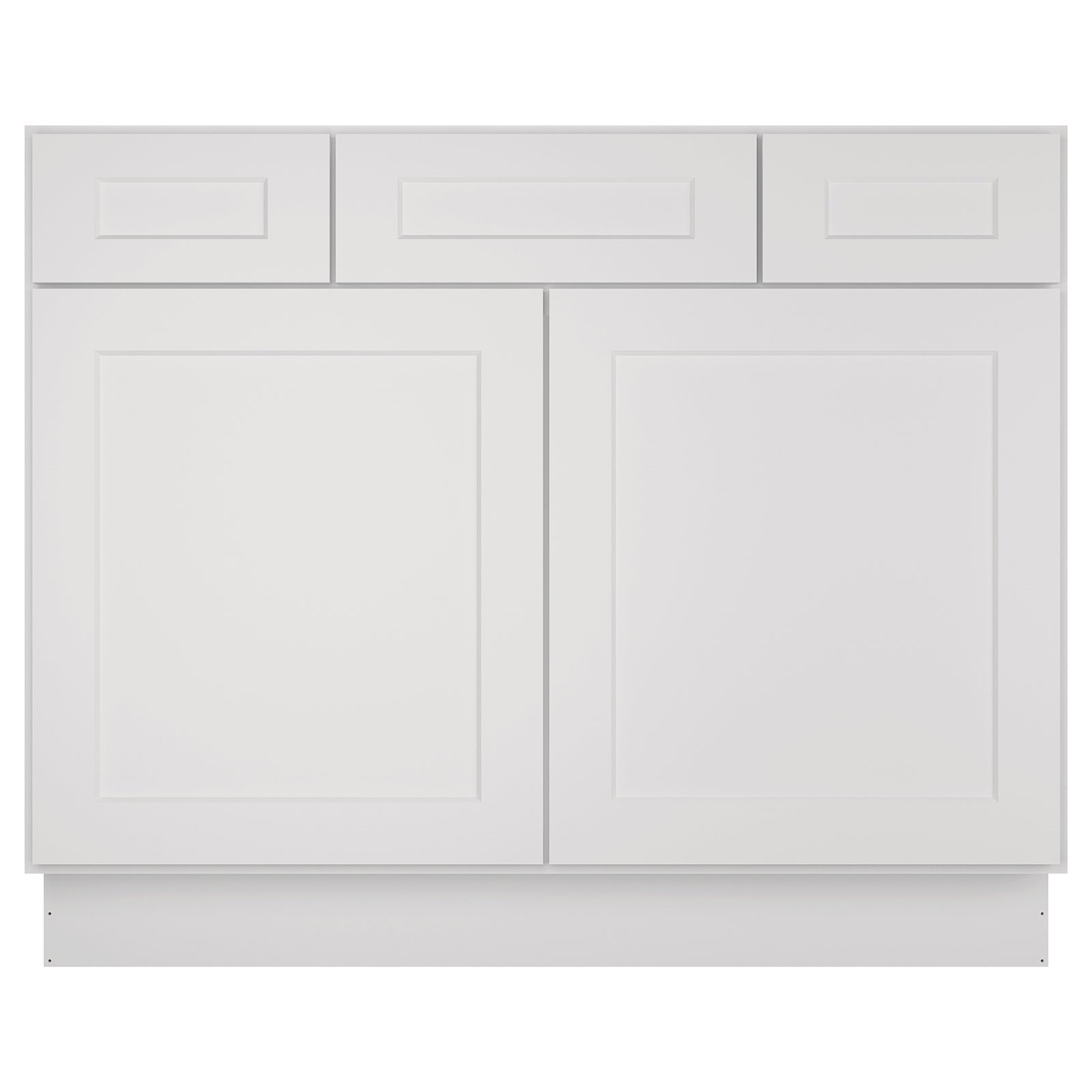 42"W Birch Solid Wood X 21"D X 34-1/2"H Vanity Sink Drawer Cabinet Wthout Top VSD42