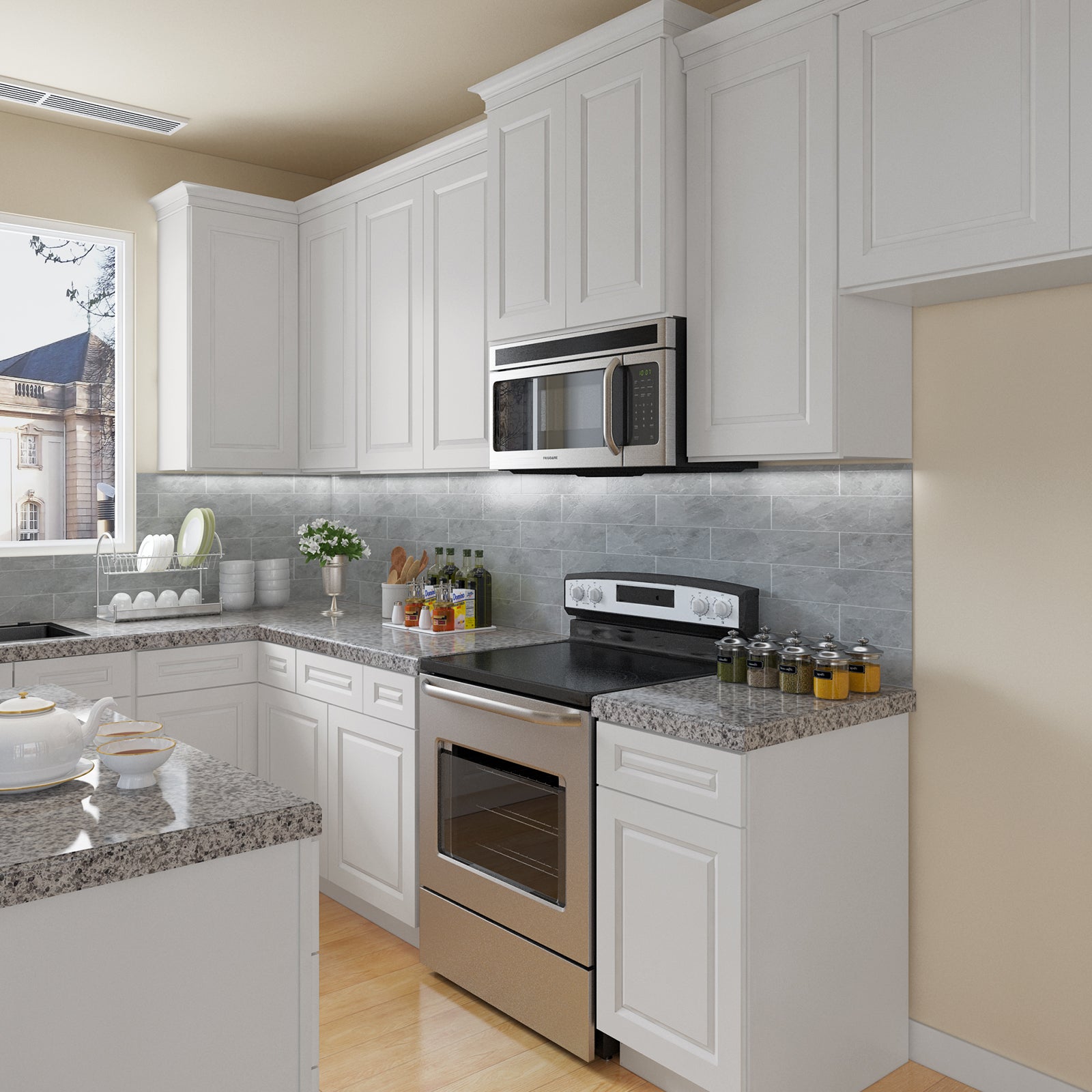 42"W Birch Solid Wood X 21"D X 34-1/2"H Vanity Sink Drawer Cabinet Wthout Top VSD42