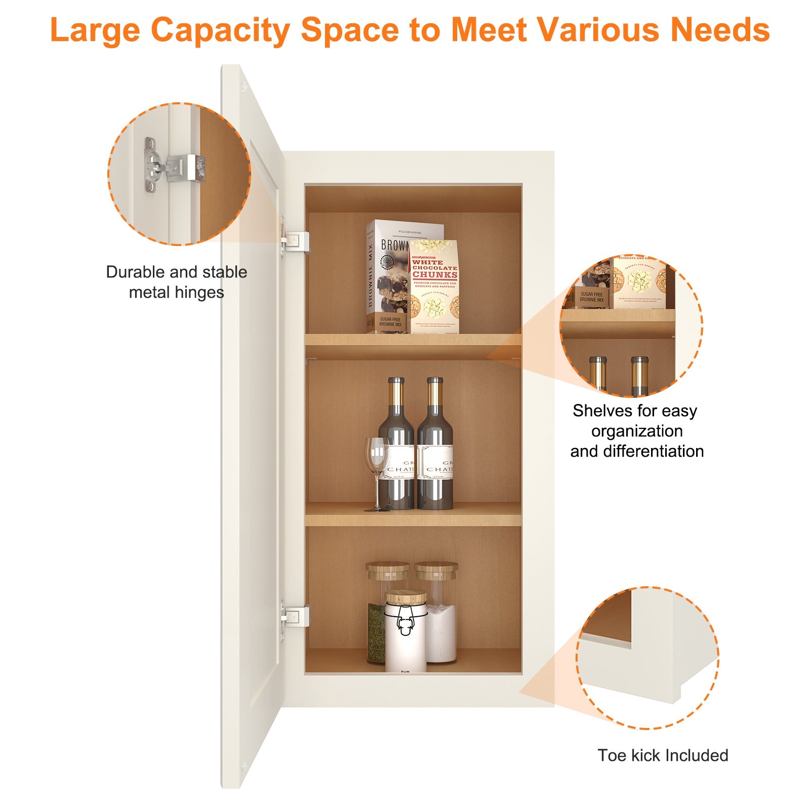 12"D*15"W*30"H Birch Solid Wood Medicine Cabinet Wall Mounted W1530