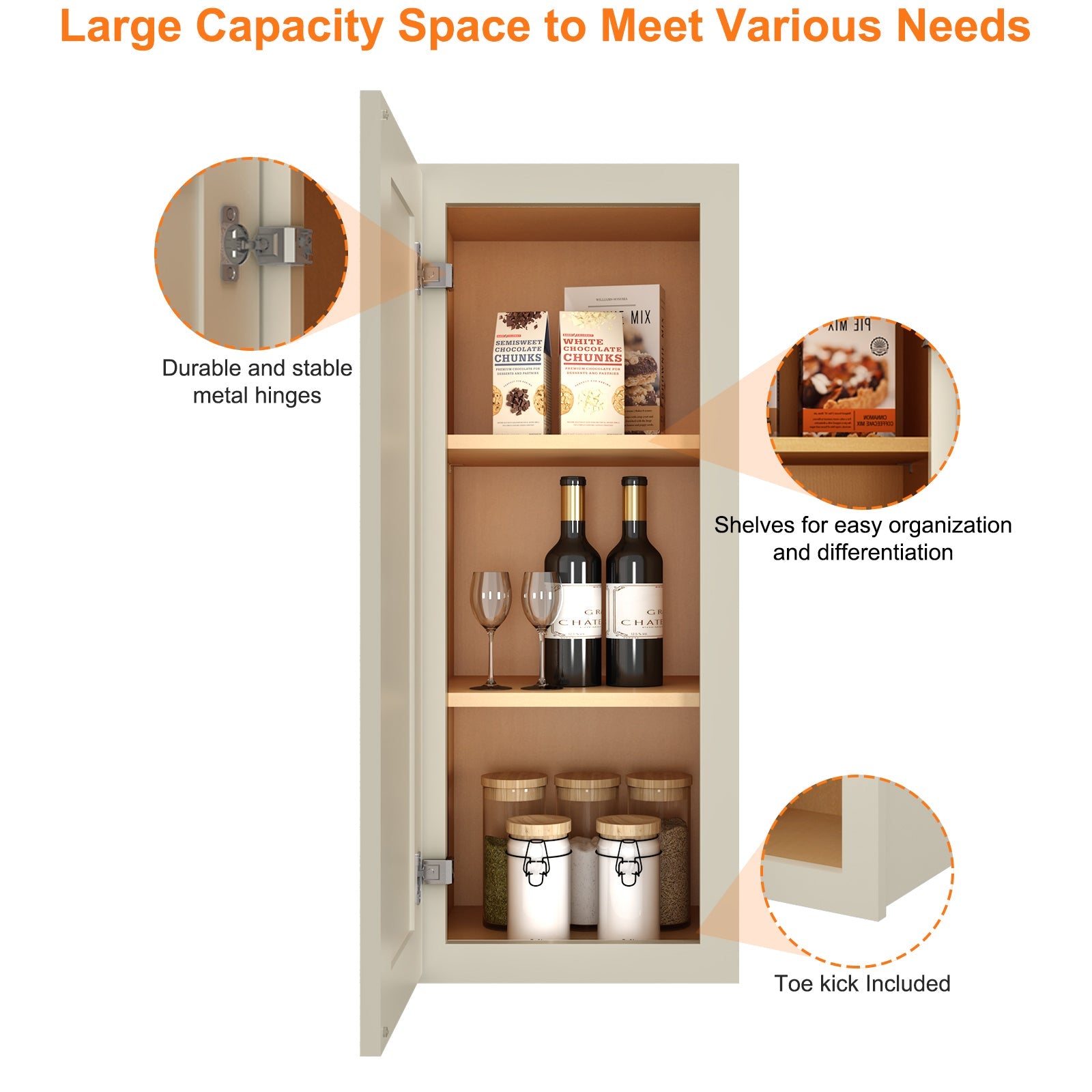 12"D*15"W*30"H Birch Solid Wood Medicine Cabinet Wall Mounted W1530