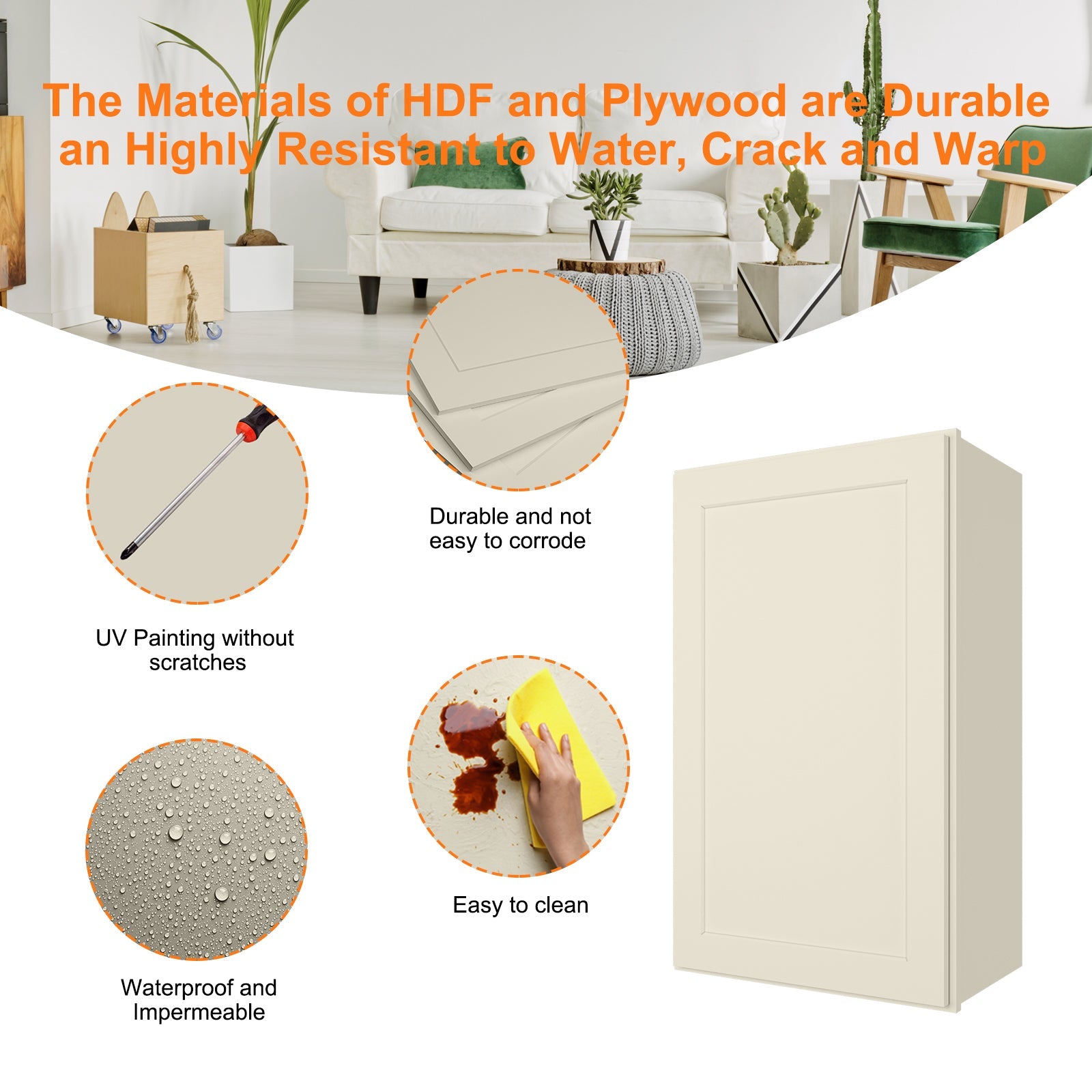 12"D*18"W*30"H Birch Solid Wood Medicine Cabinet Wall Mounted W1830