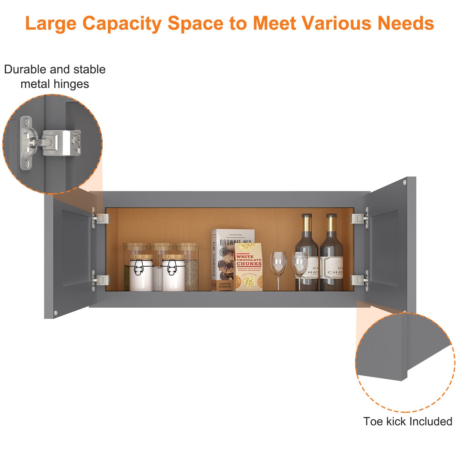 12"D*30"W*12"H Birch Solid Wood Medicine Cabinet Wall Mounted W3012
