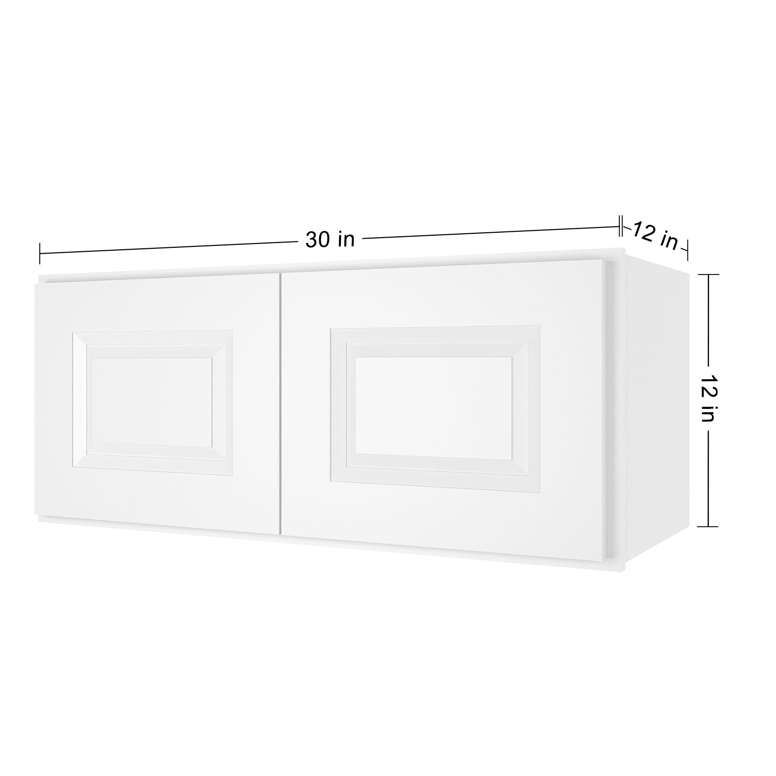 12"D*30"W*12"H Birch Solid Wood Medicine Cabinet Wall Mounted W3012