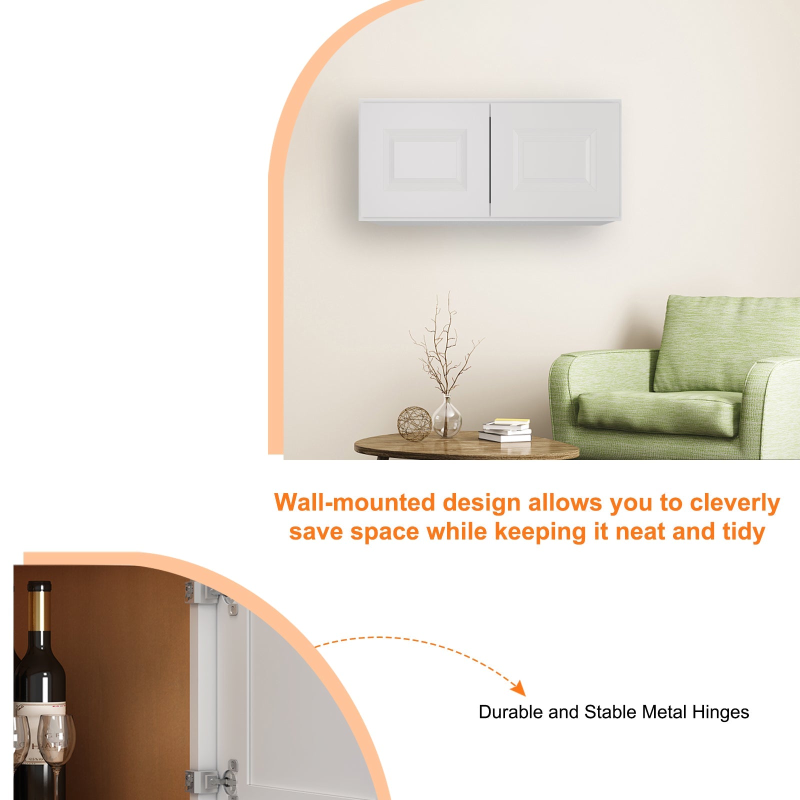 24"D*30"W*12"H Birch Solid Wood Medicine Cabinet Wall Mounted W301224