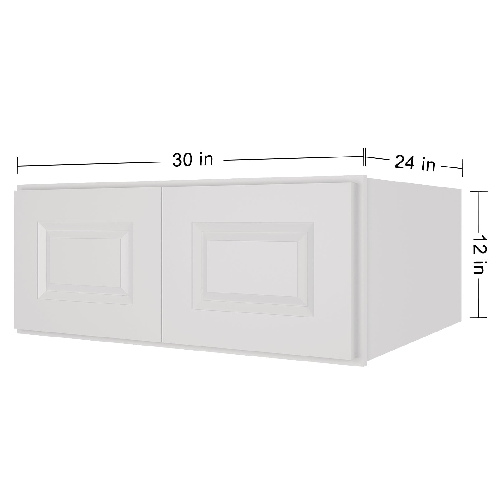 24"D*30"W*12"H Birch Solid Wood Medicine Cabinet Wall Mounted W301224