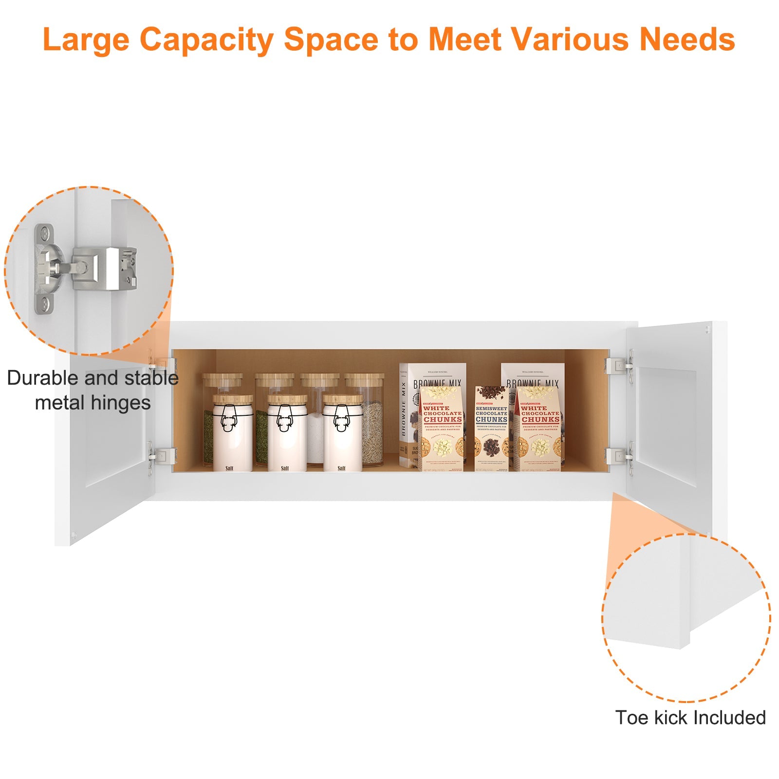 24"D*30"W*12"H Birch Solid Wood Medicine Cabinet Wall Mounted W301224