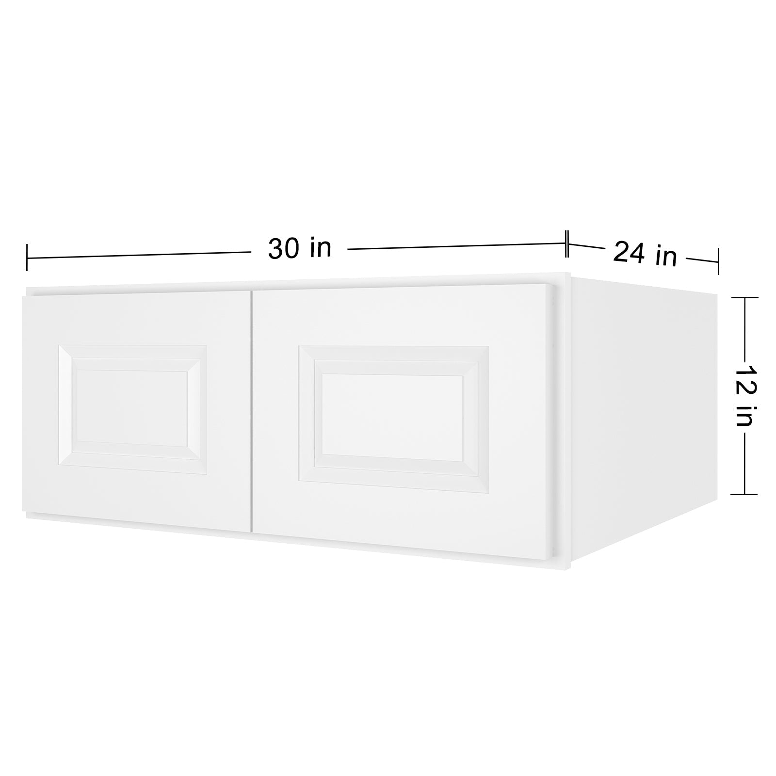 24"D*30"W*12"H Birch Solid Wood Medicine Cabinet Wall Mounted W301224