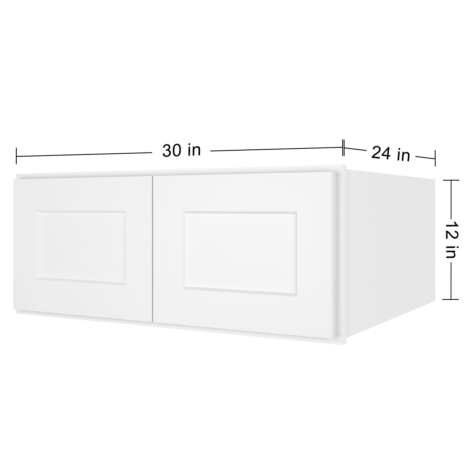24"D*30"W*12"H Birch Solid Wood Medicine Cabinet Wall Mounted W301224