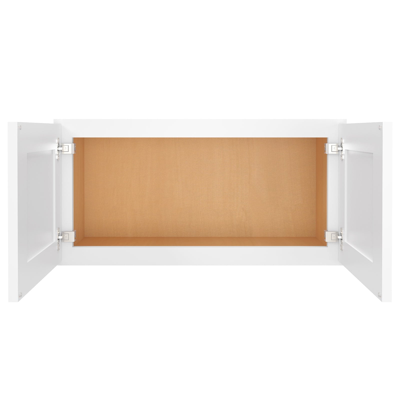 12"D*30"W*15"H Birch Solid Wood Medicine Cabinet Wall Mounted W3015