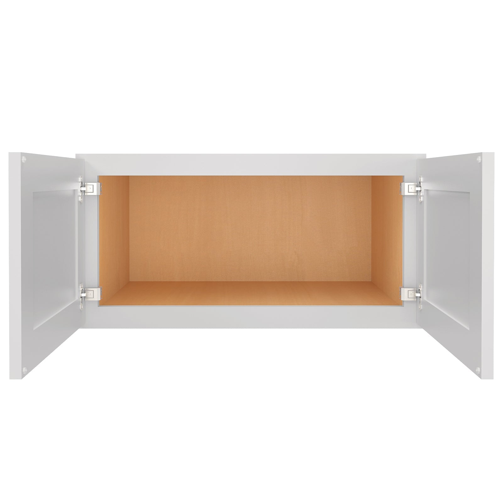 24"D*30"W*15"H Birch Solid Wood Medicine Cabinet Wall Mounted W301524