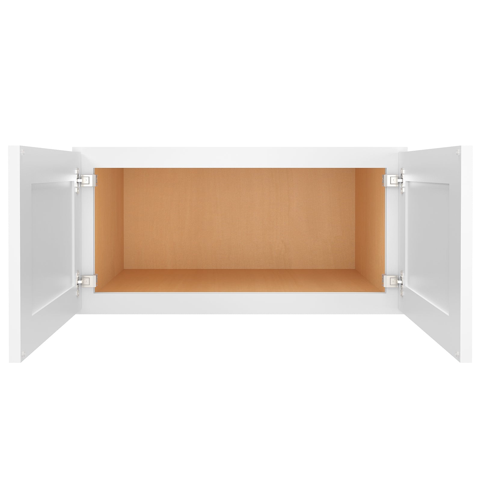 24"D*30"W*15"H Birch Solid Wood Medicine Cabinet Wall Mounted W301524