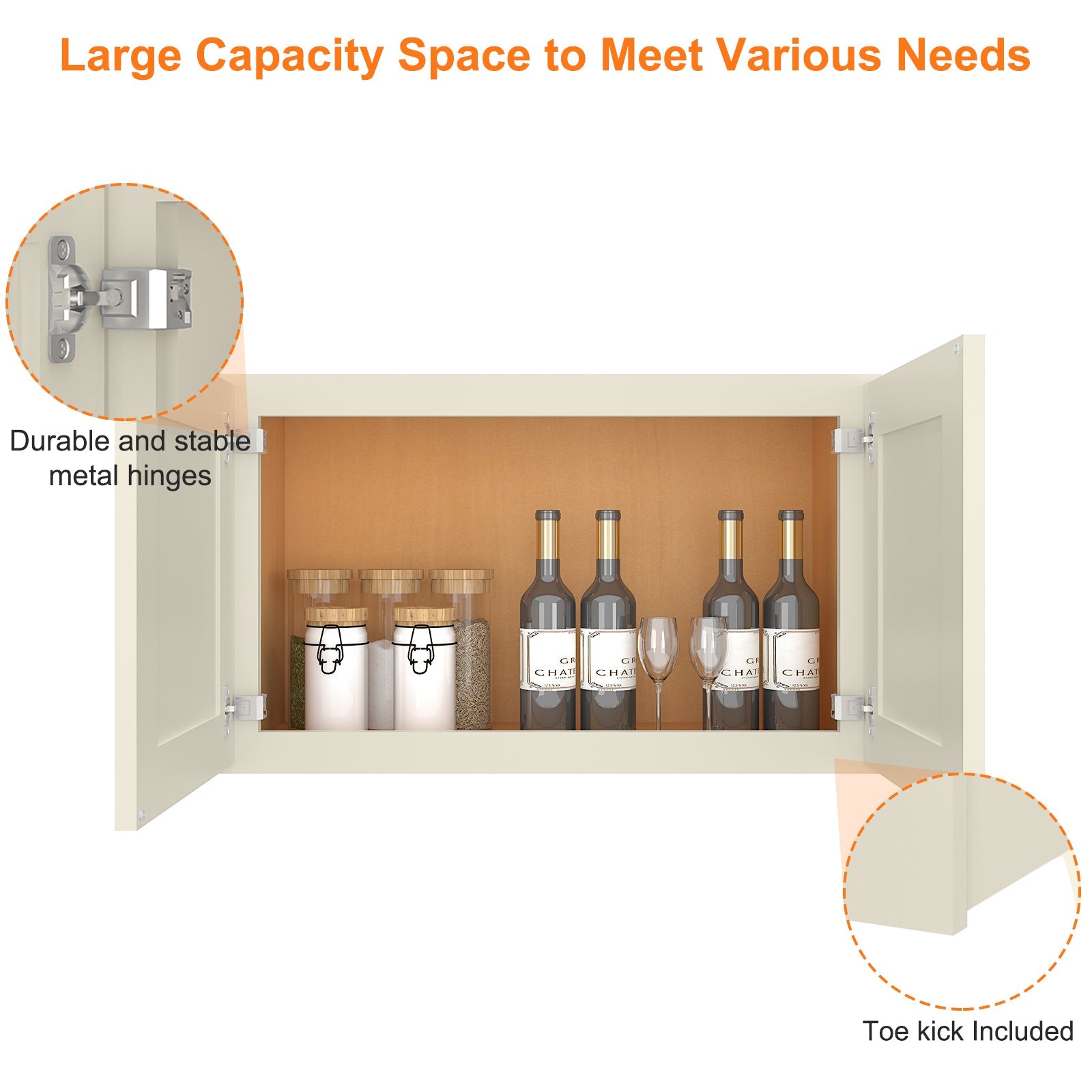 12"D*30"W*18"H Birch Solid Wood Medicine Cabinet Wall Mounted W3018