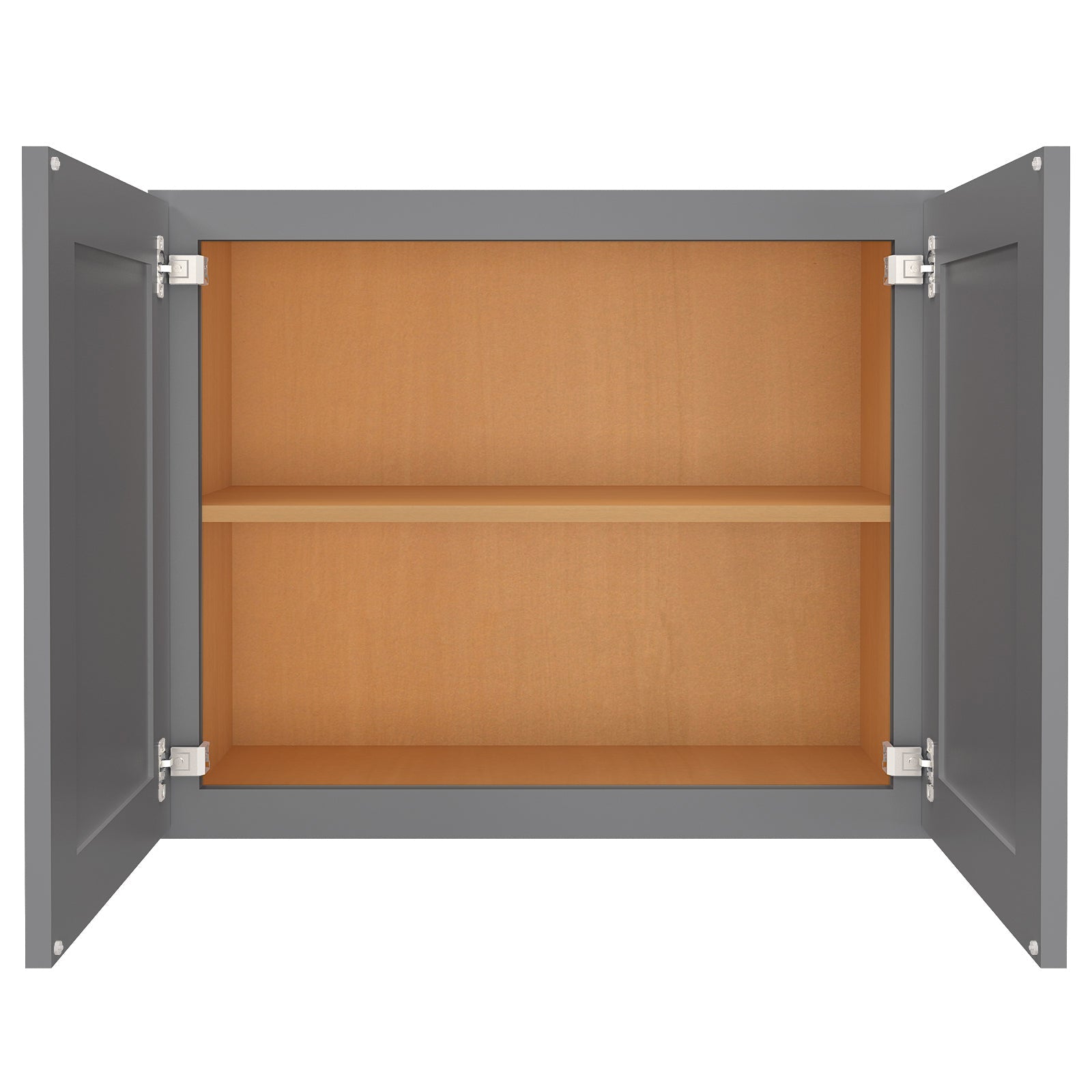 12"D*30"W*24"H Birch Solid Wood Medicine Cabinet Wall Mounted W3024