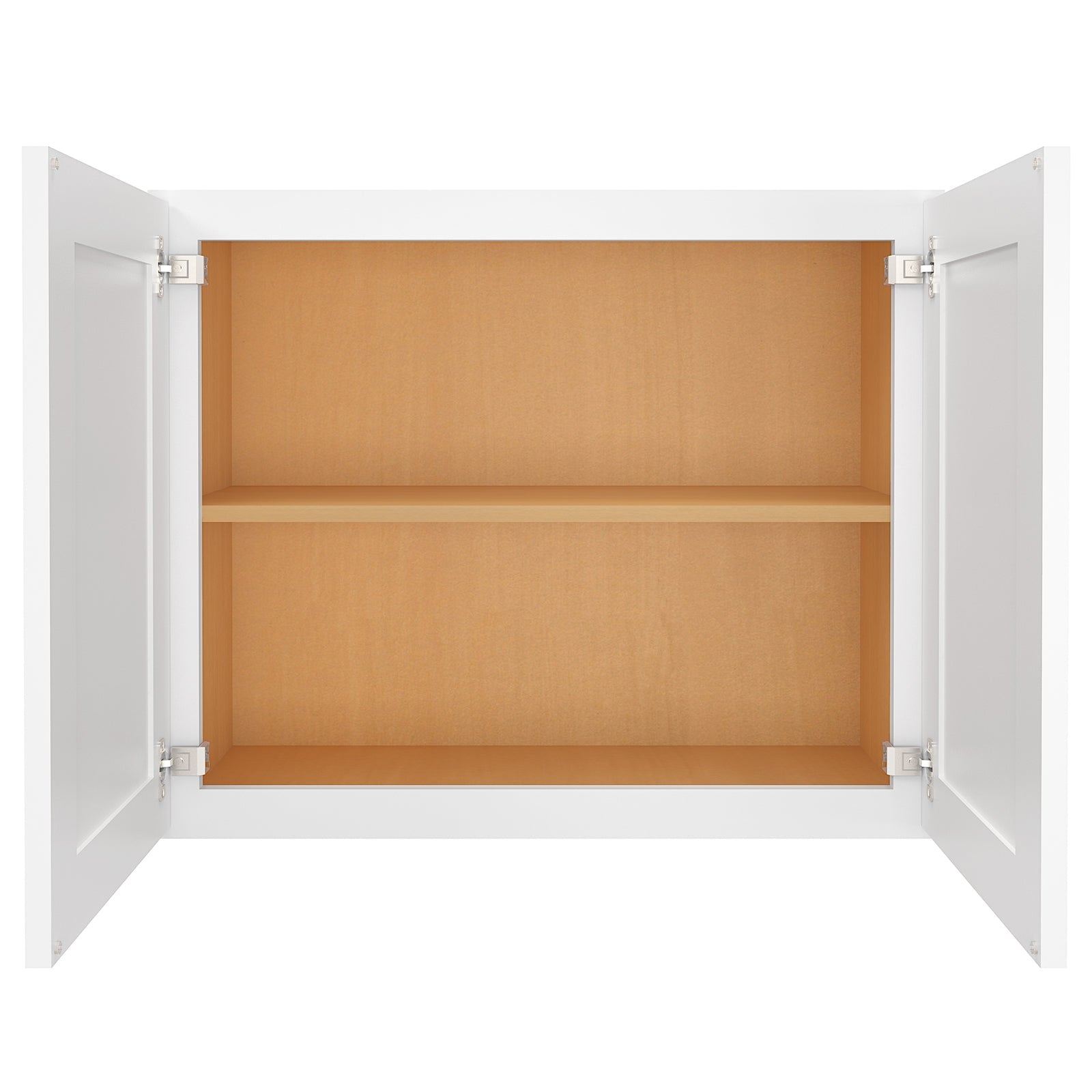 12"D*30"W*24"H Birch Solid Wood Medicine Cabinet Wall Mounted W3024