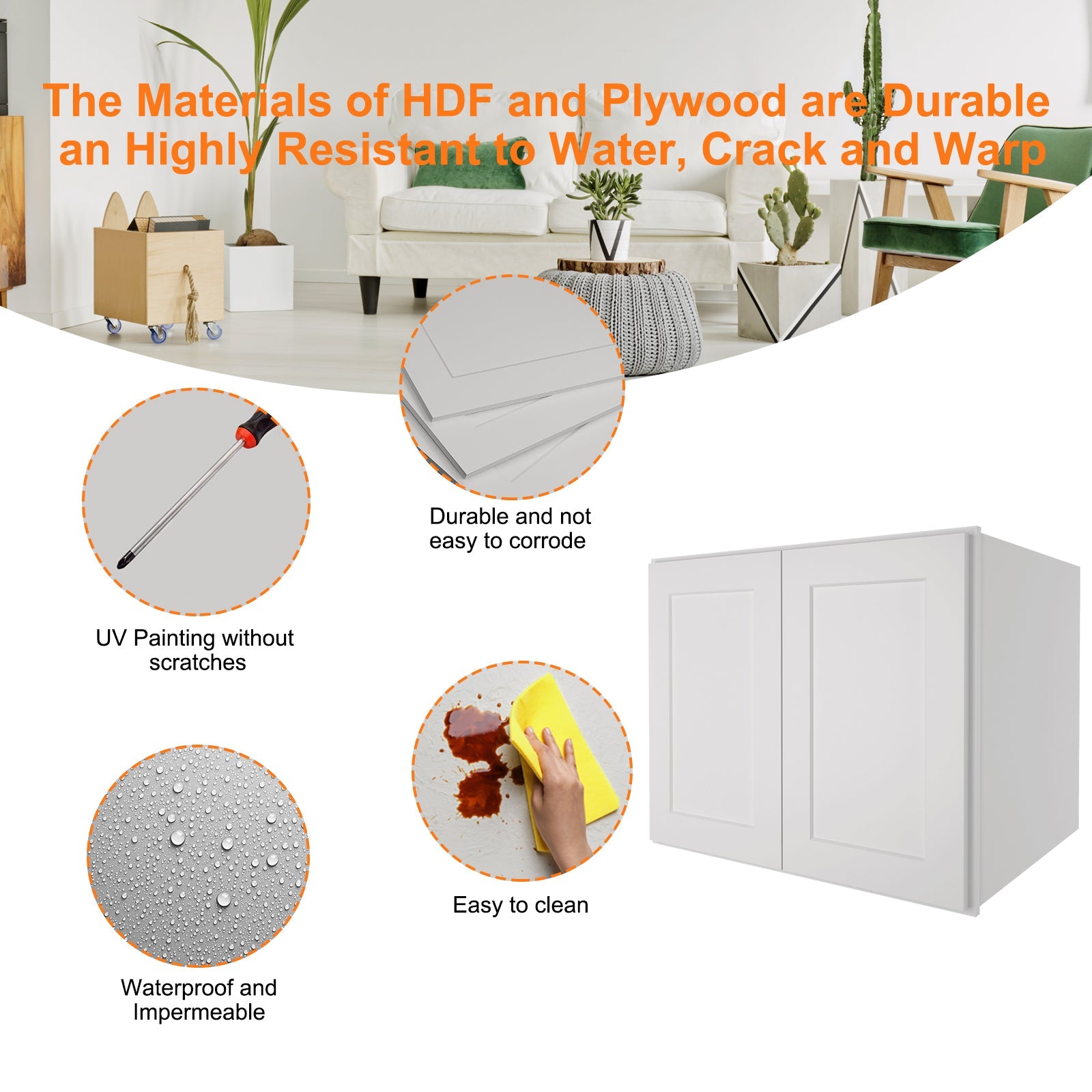 24"D*30"W*24"H Birch Solid Wood Medicine Cabinet Wall Mounted W302424