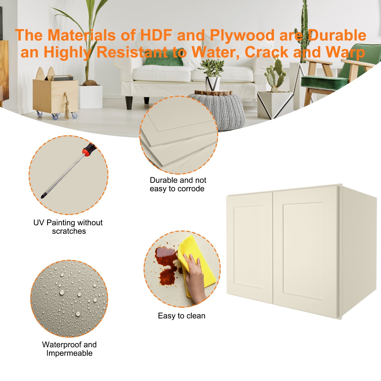 24"D*30"W*24"H Birch Solid Wood Medicine Cabinet Wall Mounted W302424