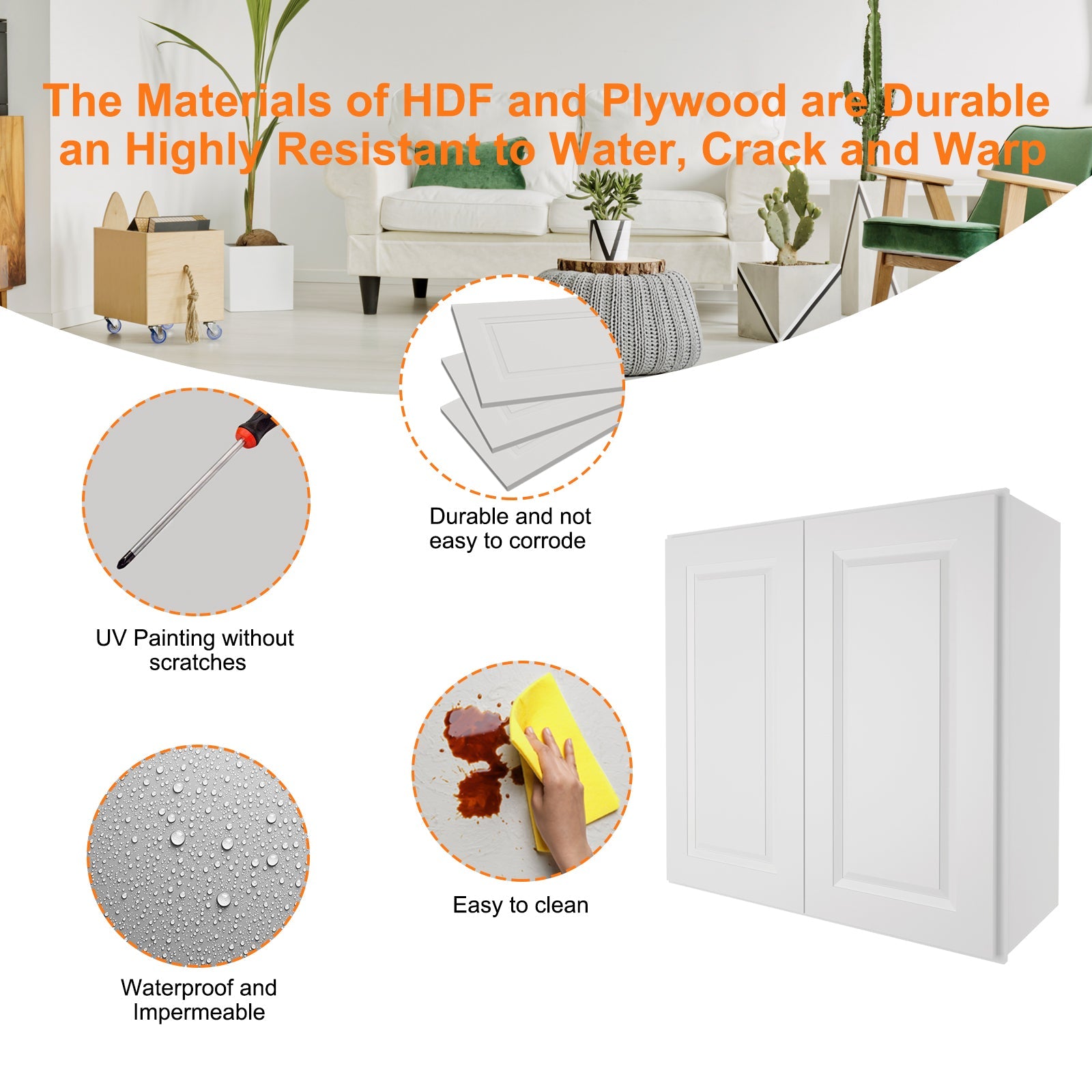 12"D*30"W*30"H Birch Solid Wood Medicine Cabinet Wall Mounted W3030