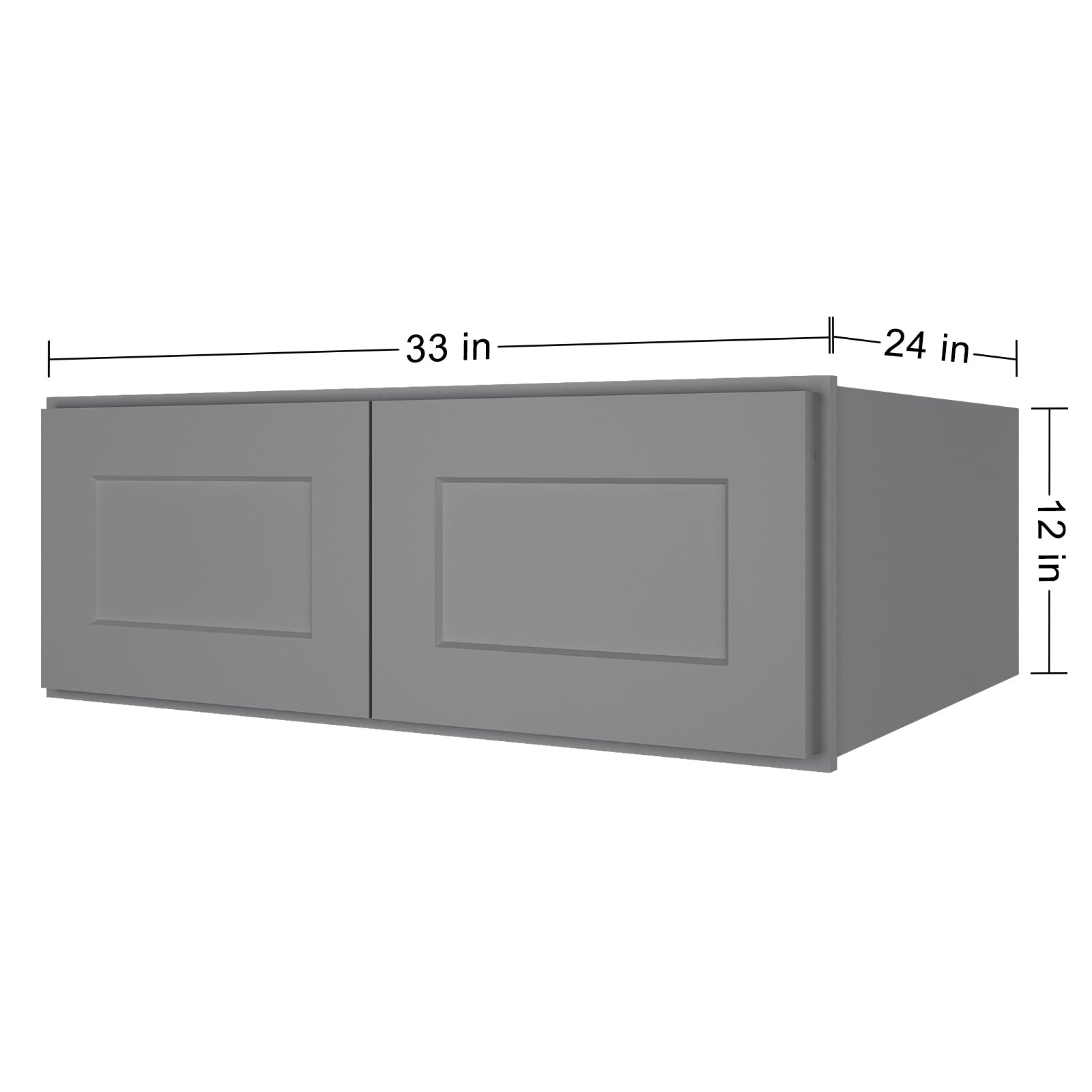 24"D*30"W*12"H Birch Solid Wood Medicine Cabinet Wall Mounted W331224