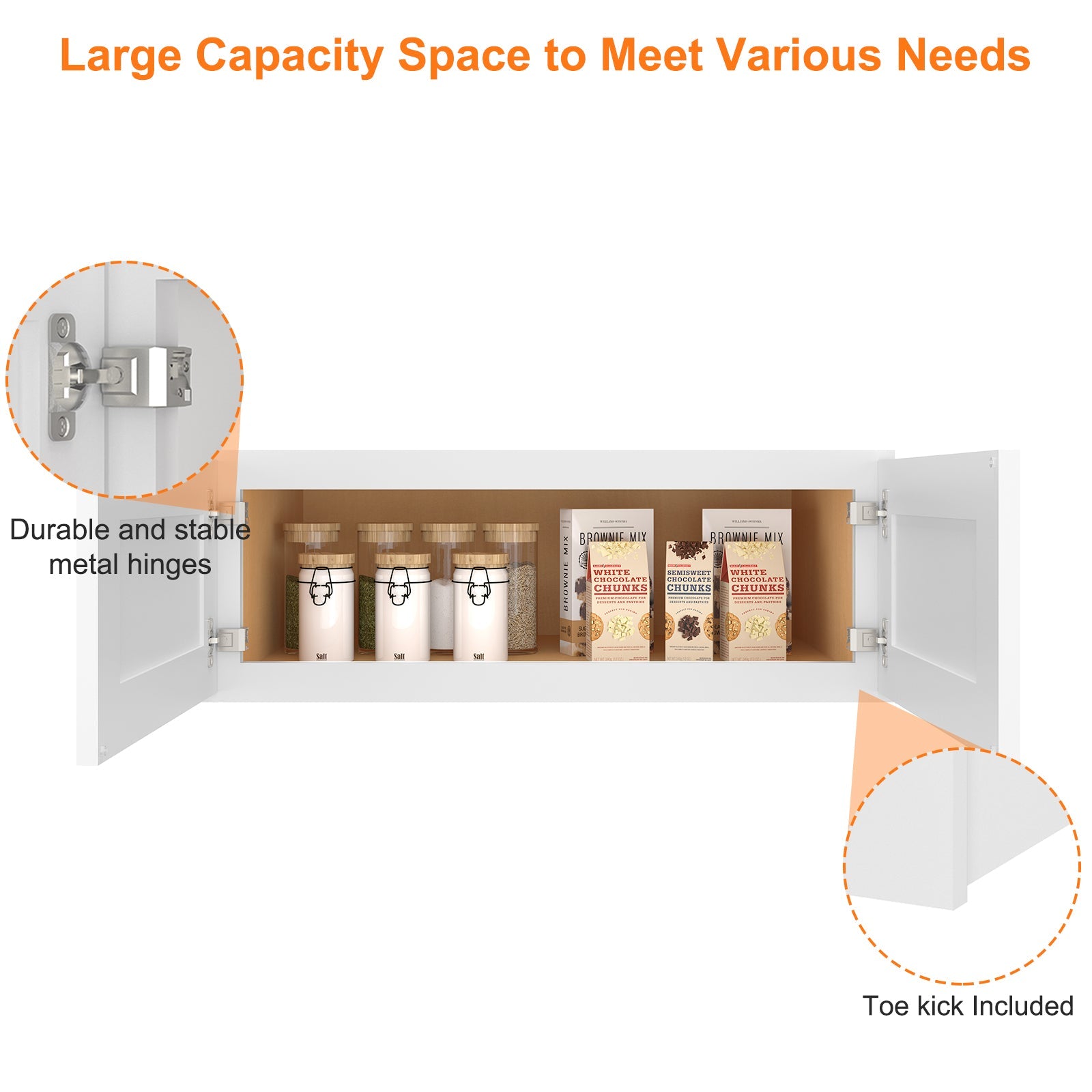 24"D*30"W*12"H Birch Solid Wood Medicine Cabinet Wall Mounted W331224