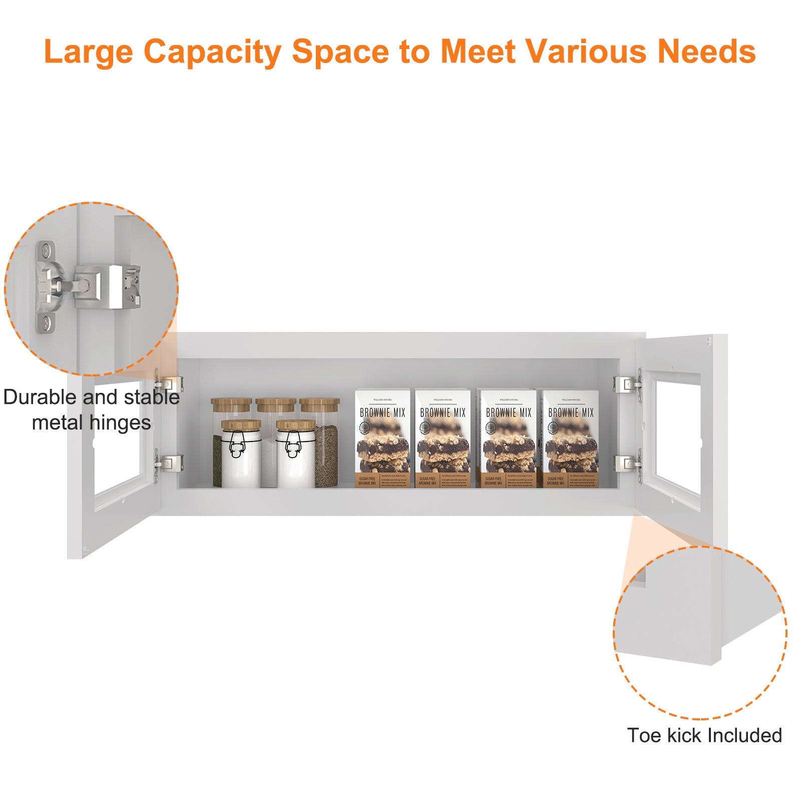 12"D*33"W*12"H Birch Solid Wood Medicine Cabinet Wall Mounted W3312GD
