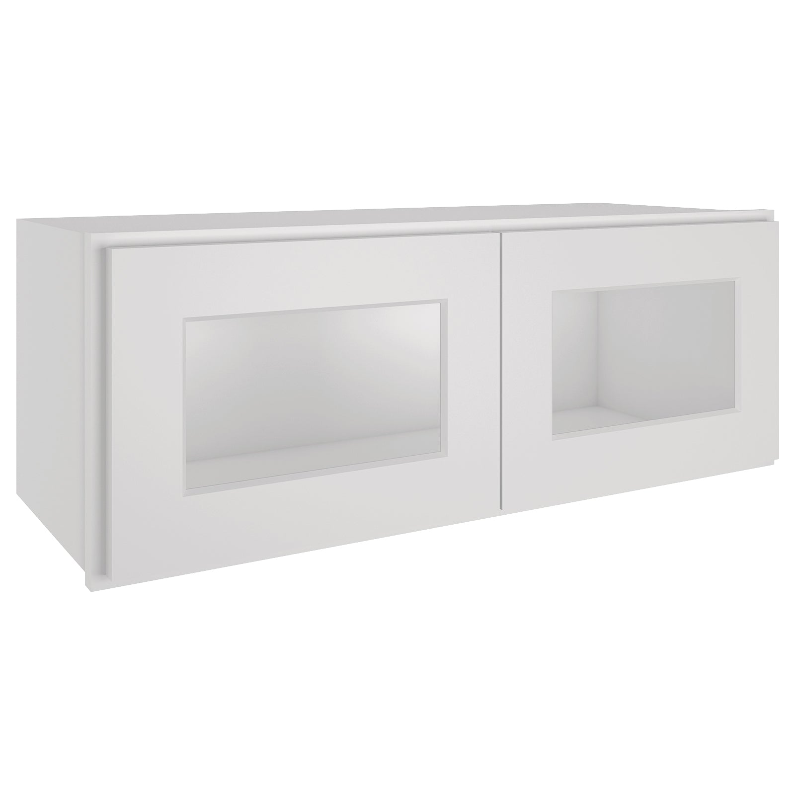 12"D*33"W*12"H Birch Solid Wood Medicine Cabinet Wall Mounted W3312GD