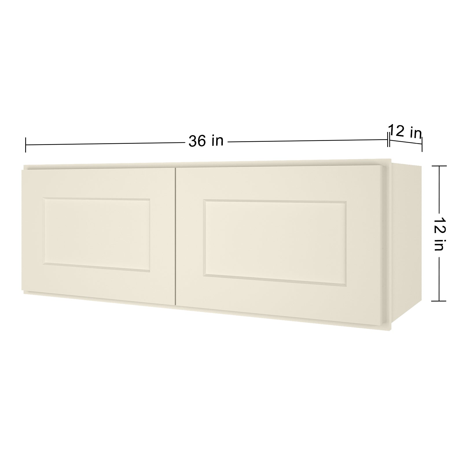 24"D*36"W*12"H Birch Solid Wood Medicine Cabinet Wall Mounted W3612