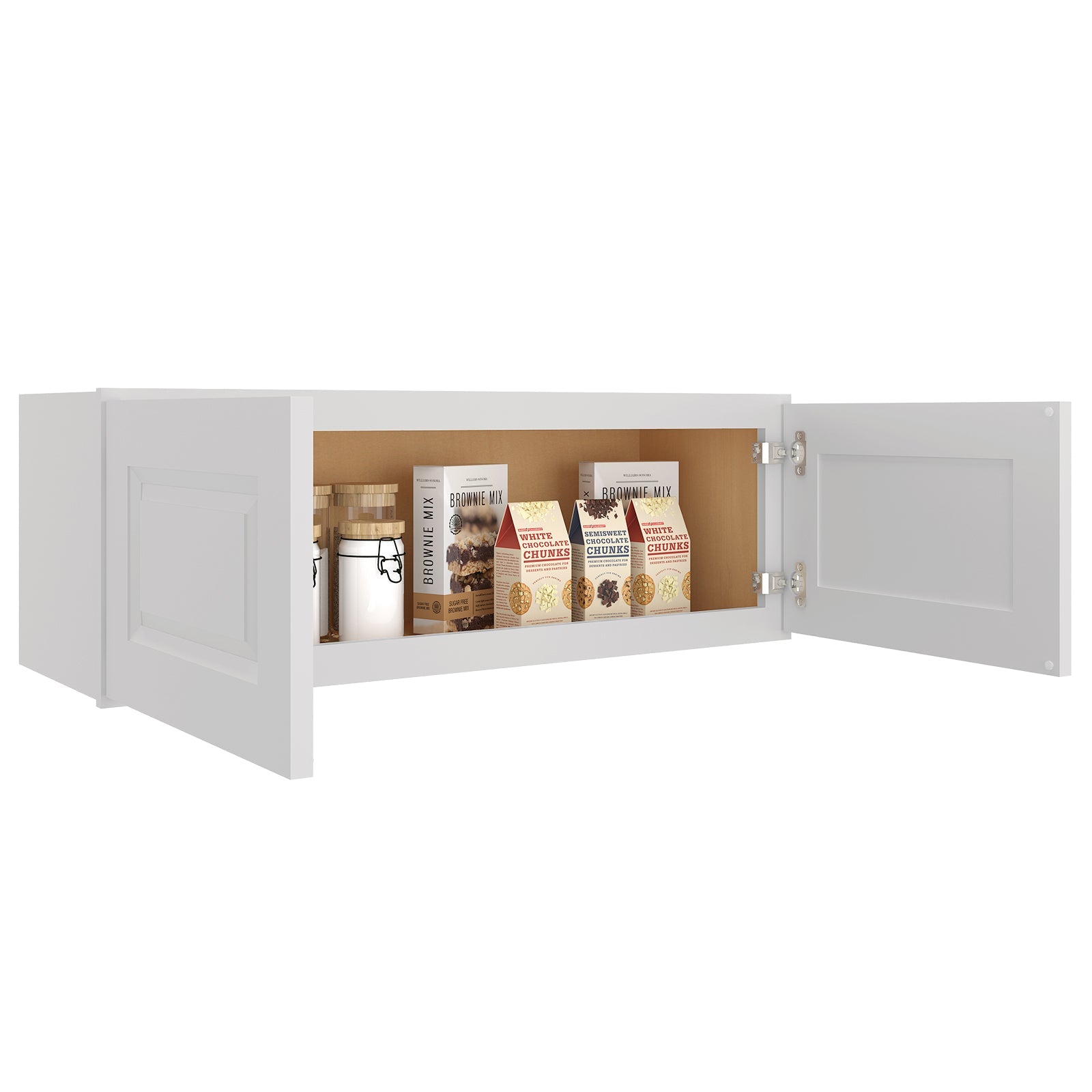 24"D*36"W*12"H Birch Solid Wood Medicine Cabinet Wall Mounted W3612