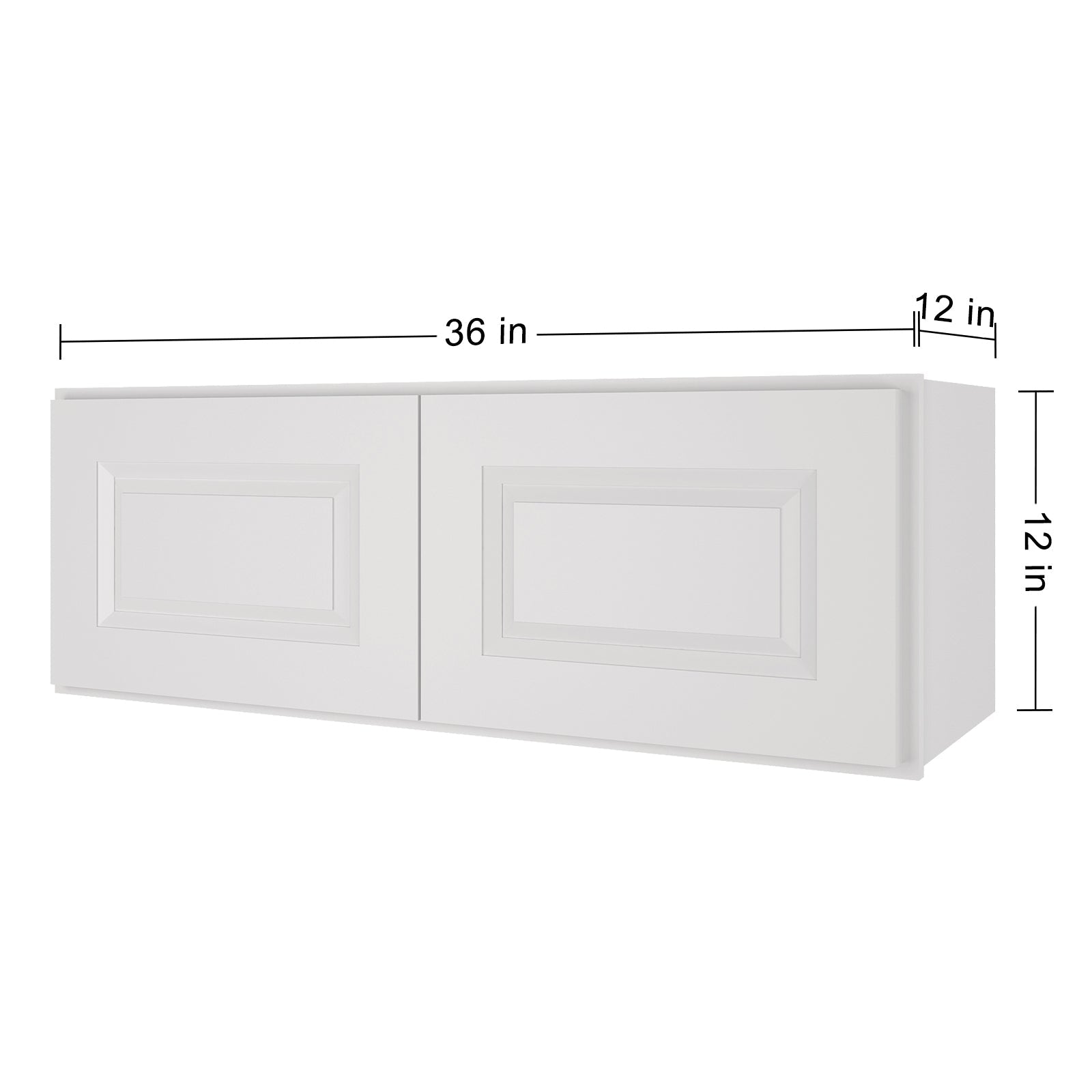24"D*36"W*12"H Birch Solid Wood Medicine Cabinet Wall Mounted W3612