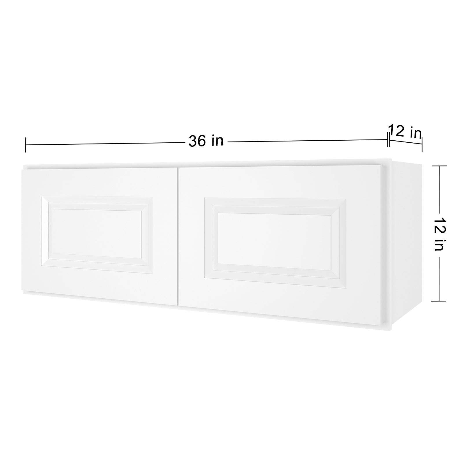 24"D*36"W*12"H Birch Solid Wood Medicine Cabinet Wall Mounted W3612