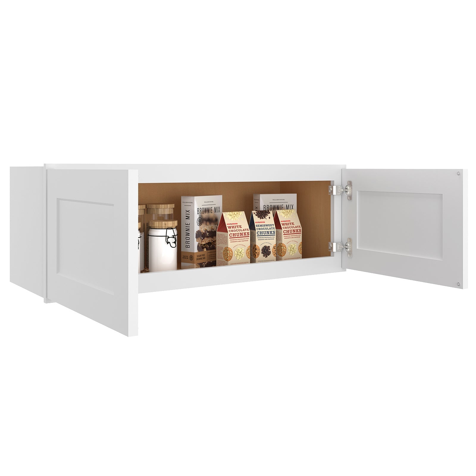 24"D*36"W*12"H Birch Solid Wood Medicine Cabinet Wall Mounted W3612