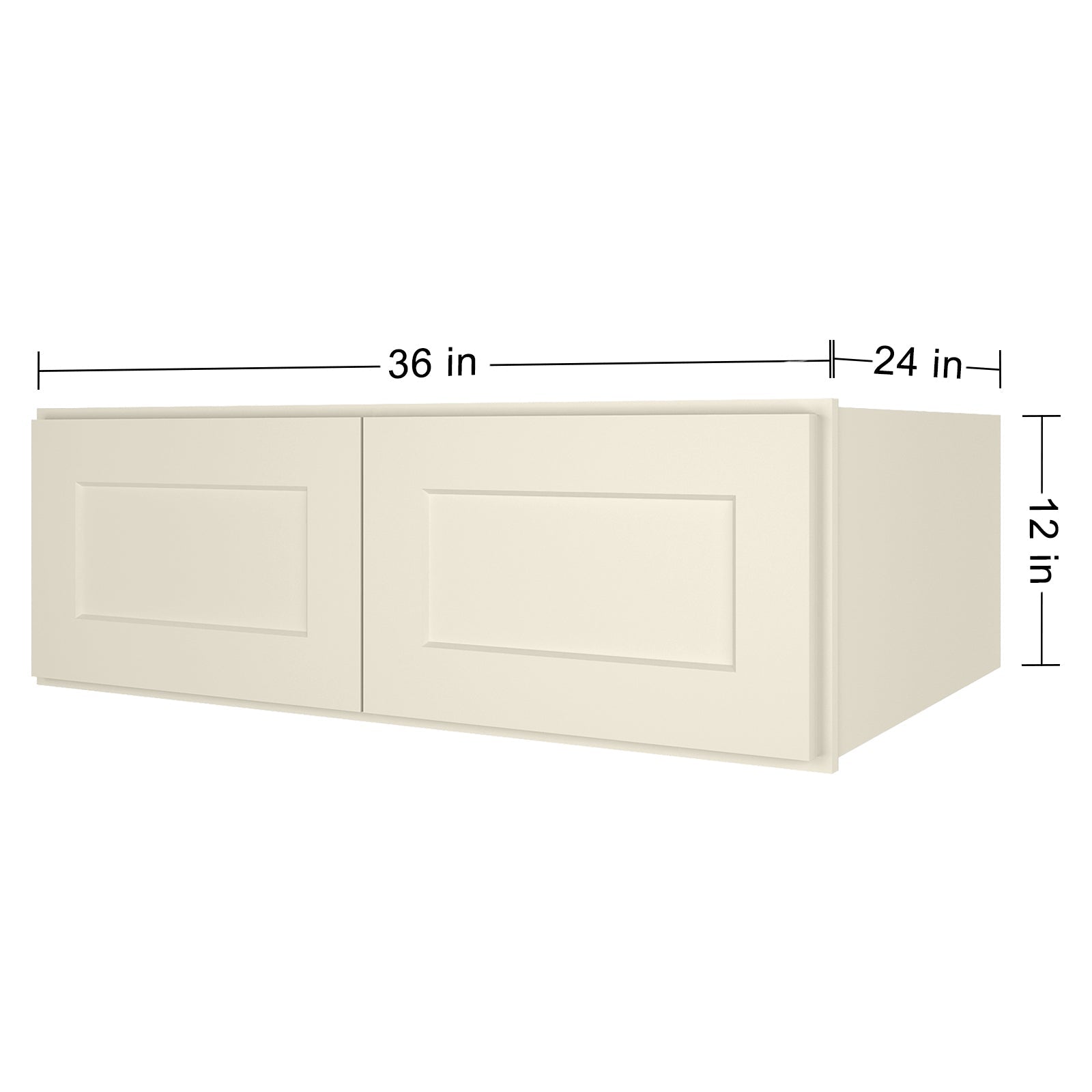 24"D*36"W*12"H Birch Solid Wood Medicine Cabinet Wall Mounted W361224