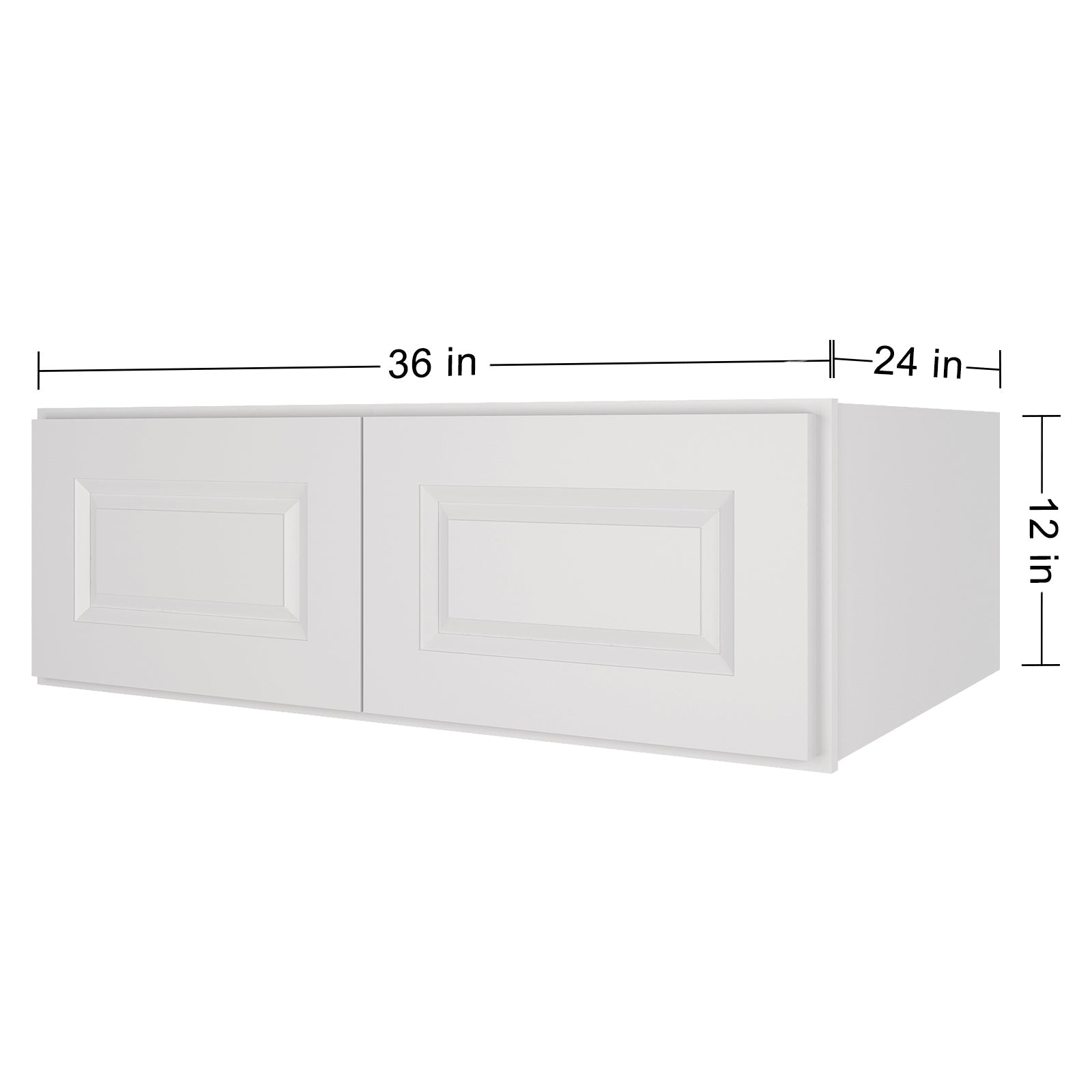 24"D*36"W*12"H Birch Solid Wood Medicine Cabinet Wall Mounted W361224