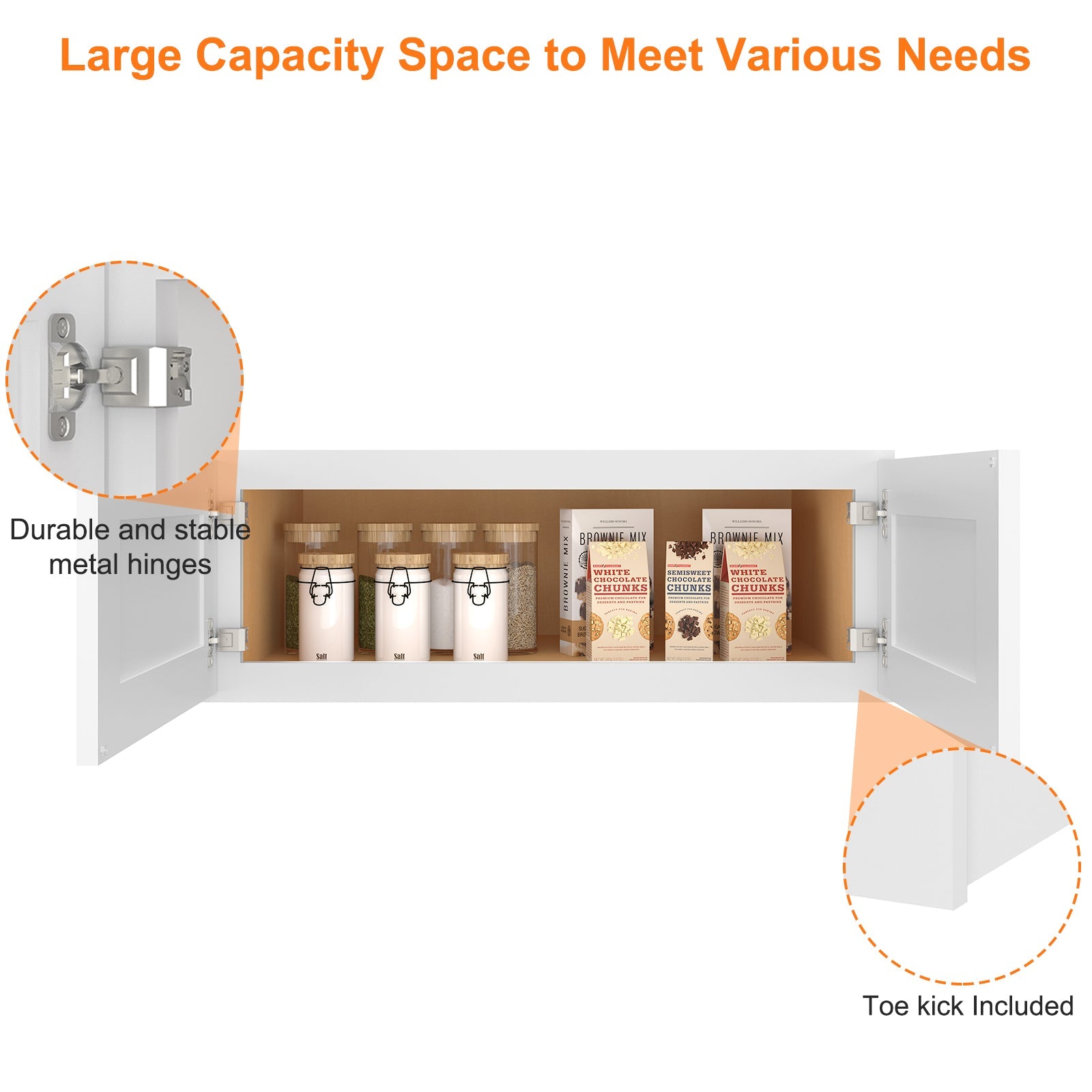 24"D*36"W*12"H Birch Solid Wood Medicine Cabinet Wall Mounted W361224