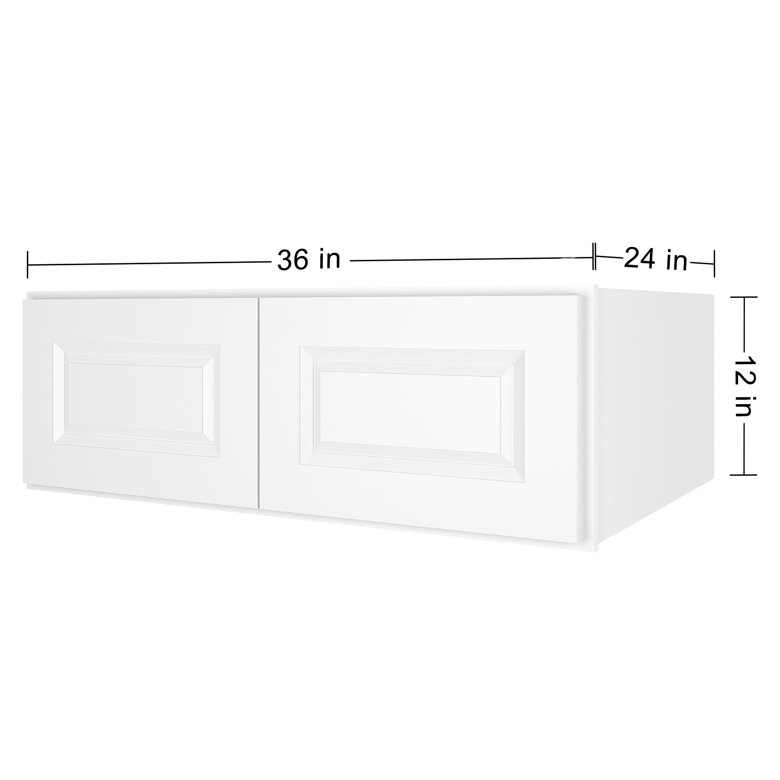 24"D*36"W*12"H Birch Solid Wood Medicine Cabinet Wall Mounted W361224