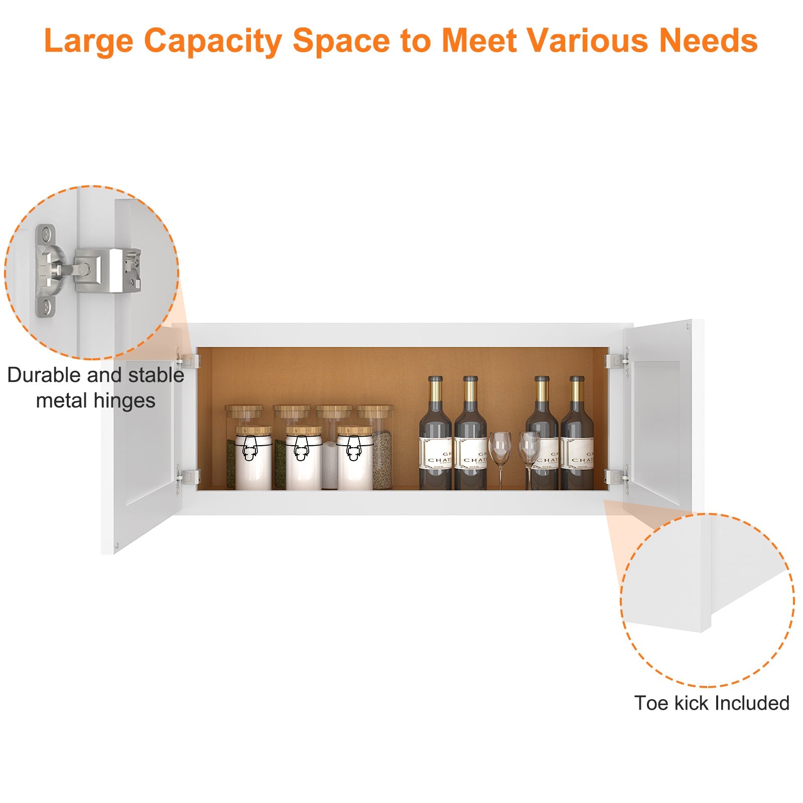 12"D*36"W*15"H Birch Solid Wood Medicine Cabinet Wall Mounted W3615