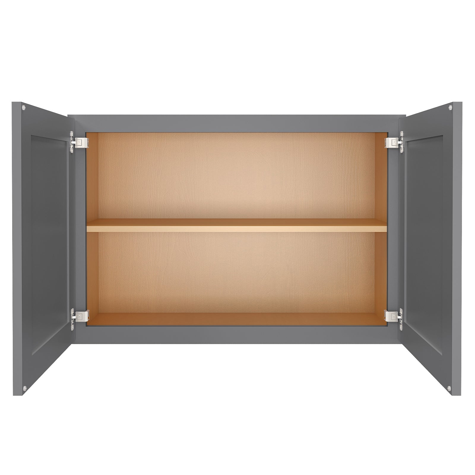 12"D*36"W*24"H Birch Solid Wood Medicine Cabinet Wall Mounted W3624