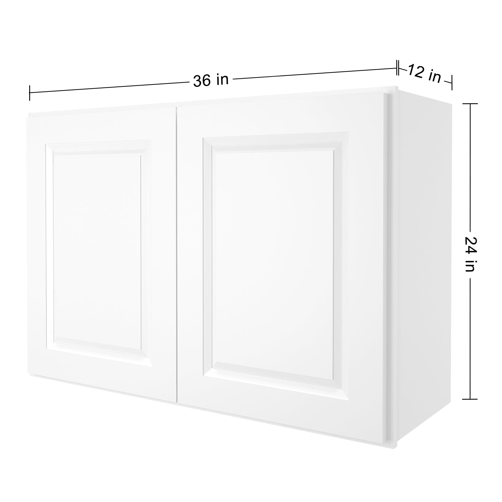 12"D*36"W*24"H Birch Solid Wood Medicine Cabinet Wall Mounted W3624