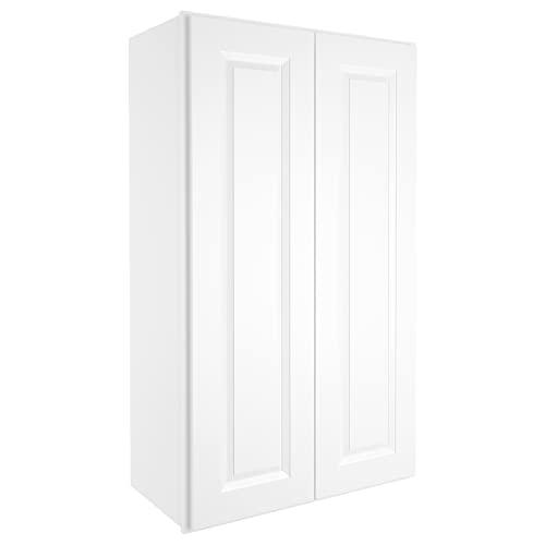 Wall Cabinets Multifunctional Wooden Storage Cabinets Made of HDF with Soft Closing Doors for Kitchens, Bathrooms, Studies,Living Rooms and Other Places, Decorative Furniture Buylikepro